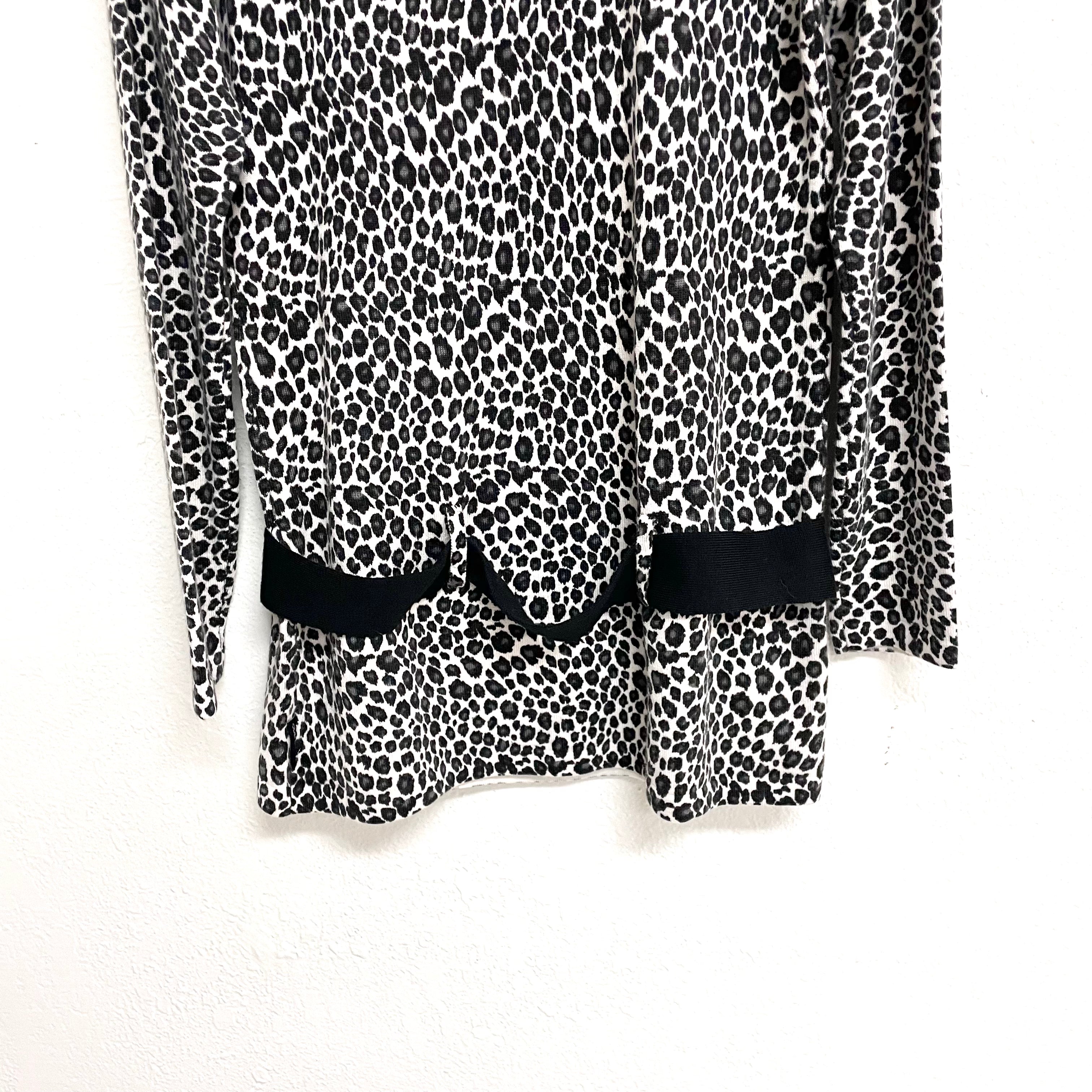 Leopard Turtleneck Sweater