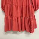 Tiered Long Sleeve Dress-7