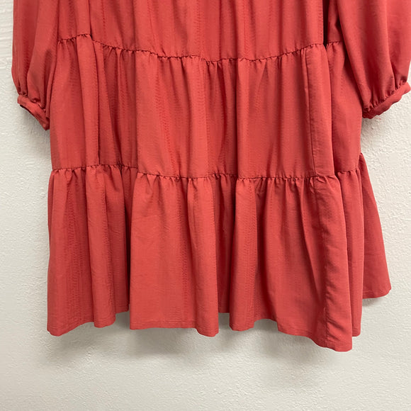 Tiered Long Sleeve Dress