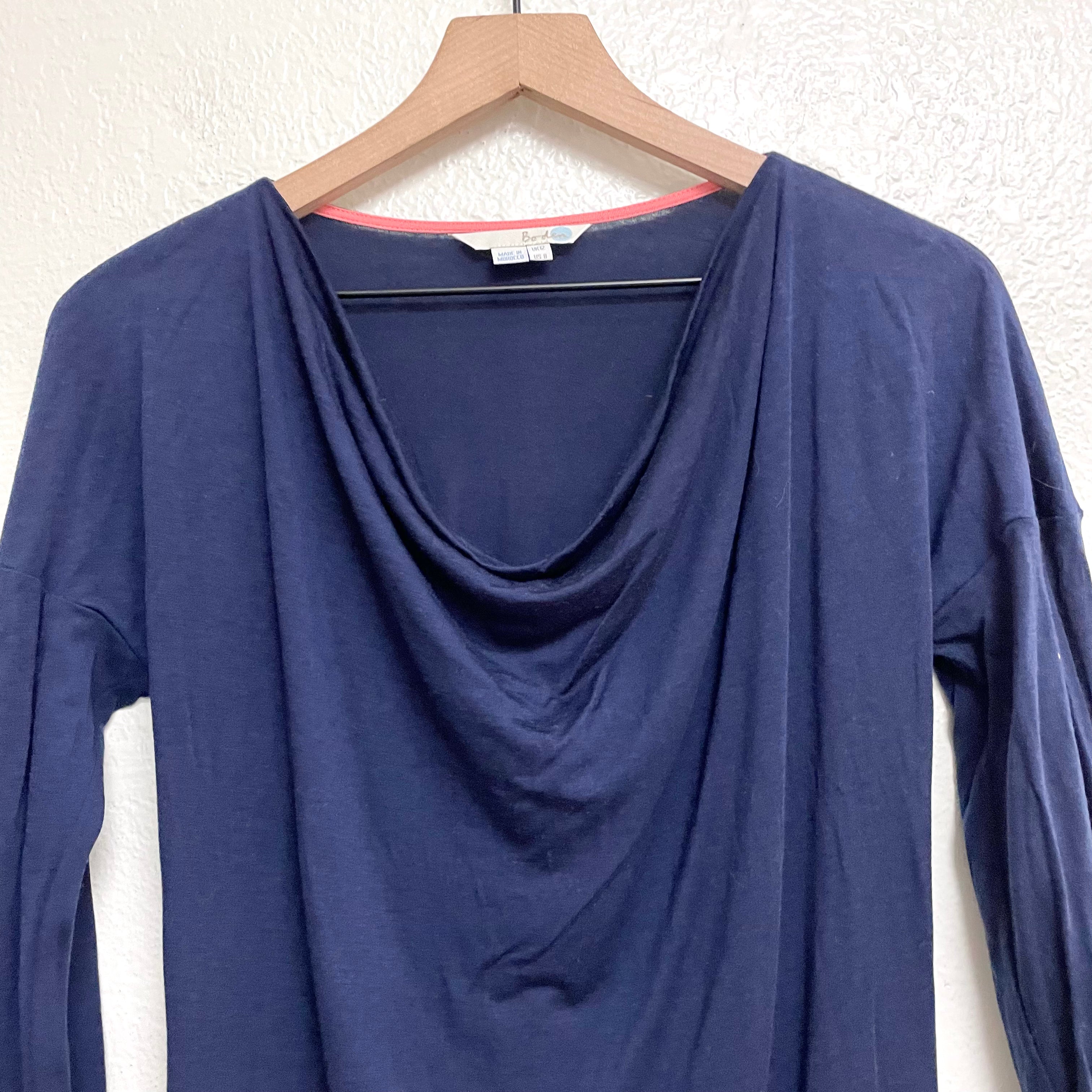 Draped Neck Blouse