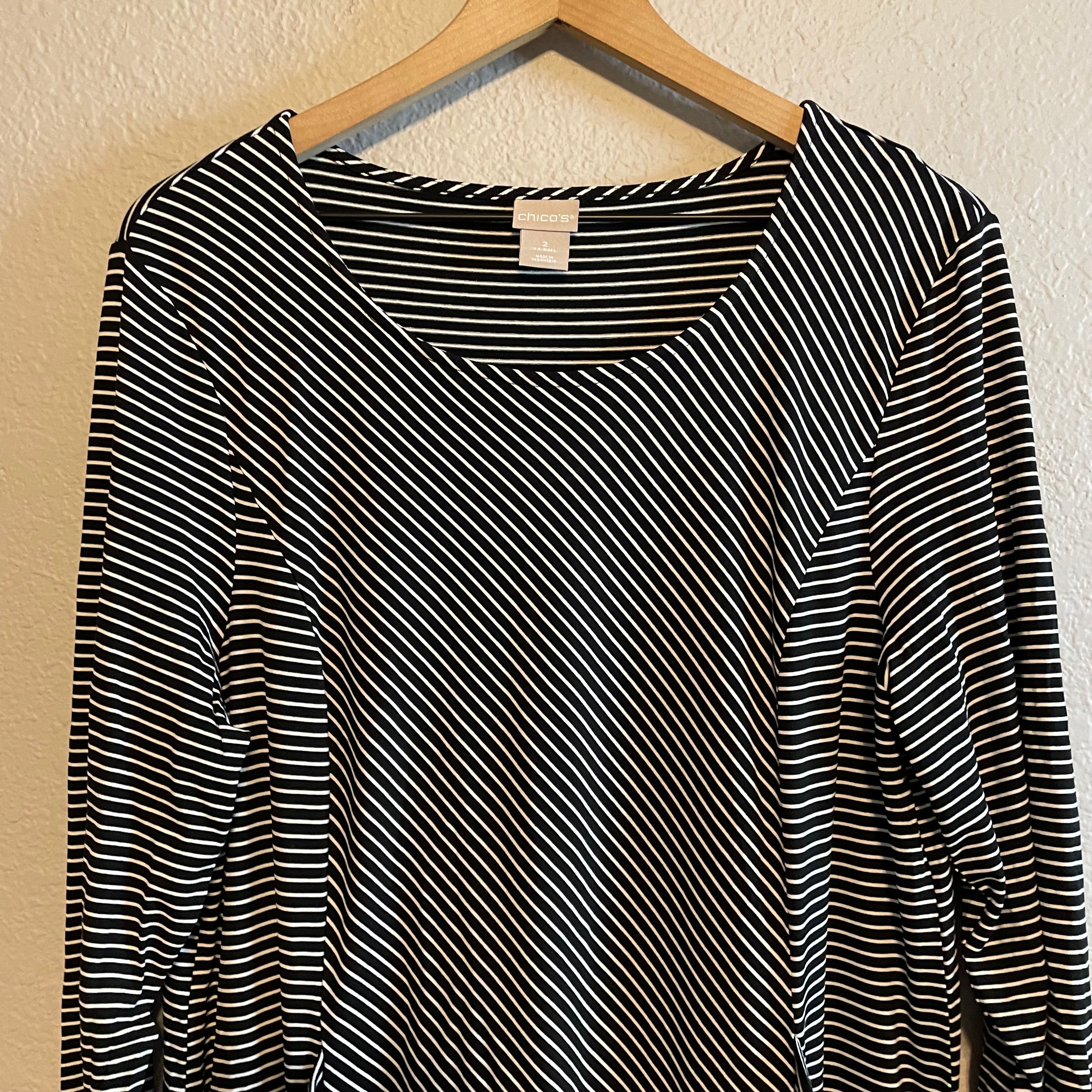 Striped Long Sleeve Tunic