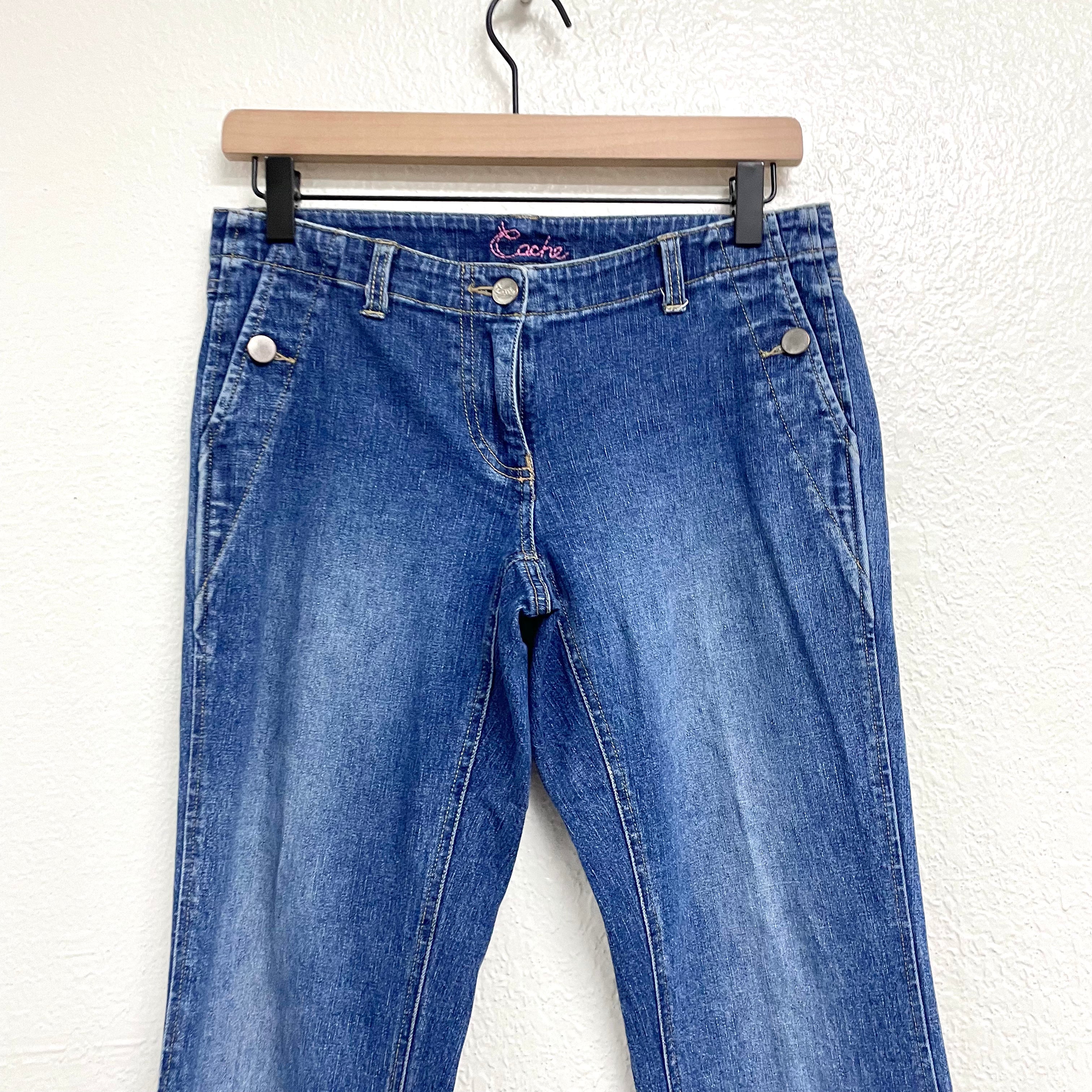 Low Rise Flare Jeans