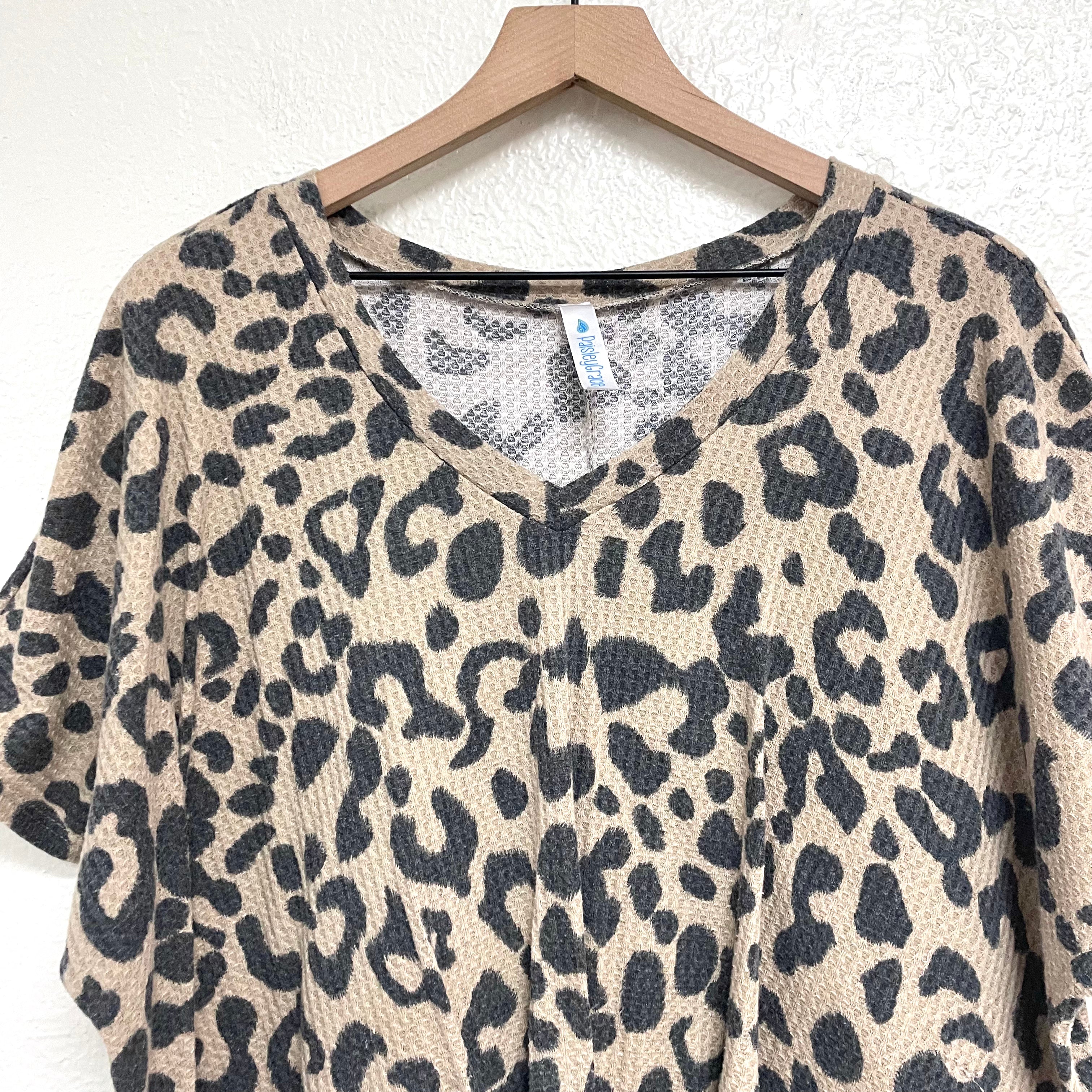 Leopard Knotty Top