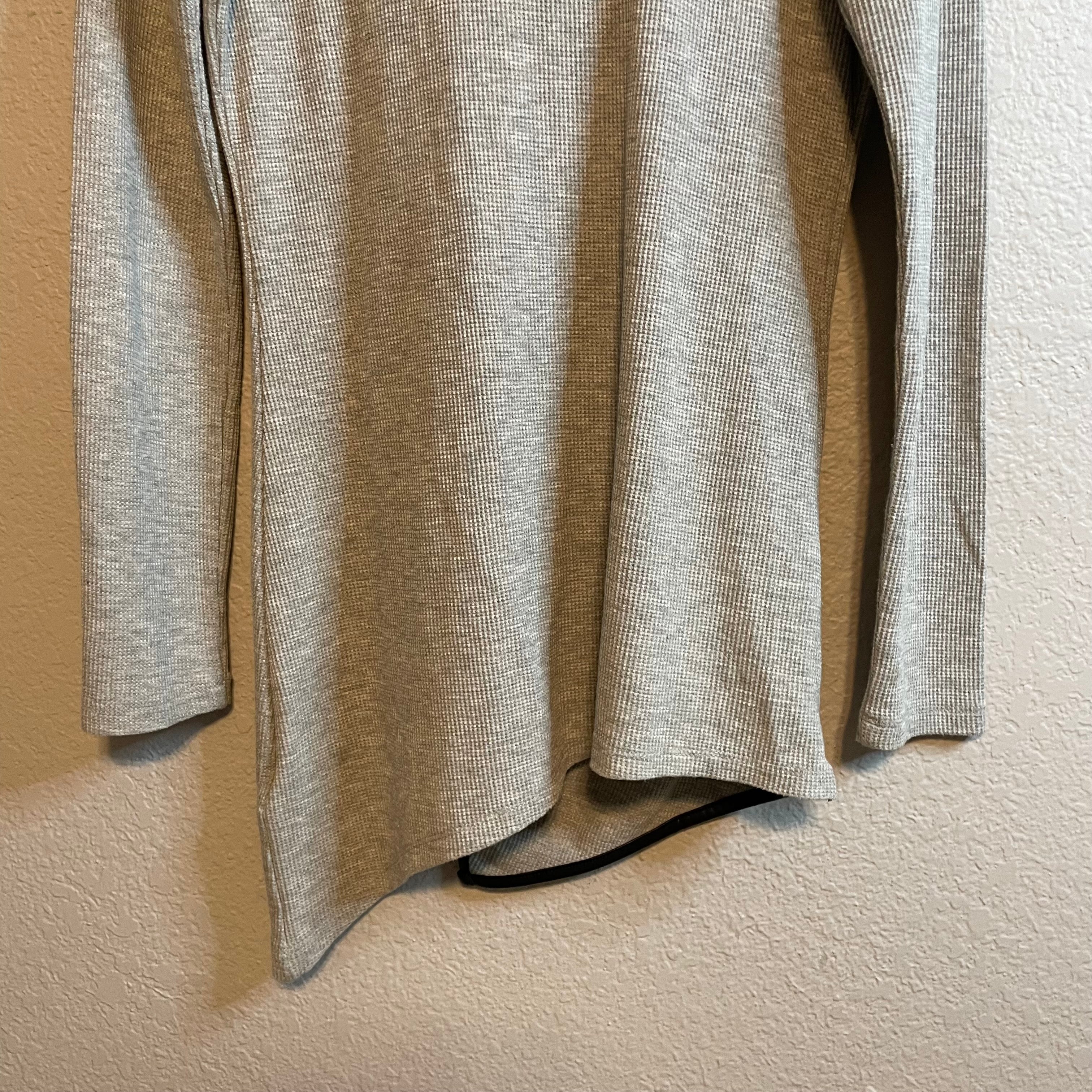 Draped Neck Thermal Top