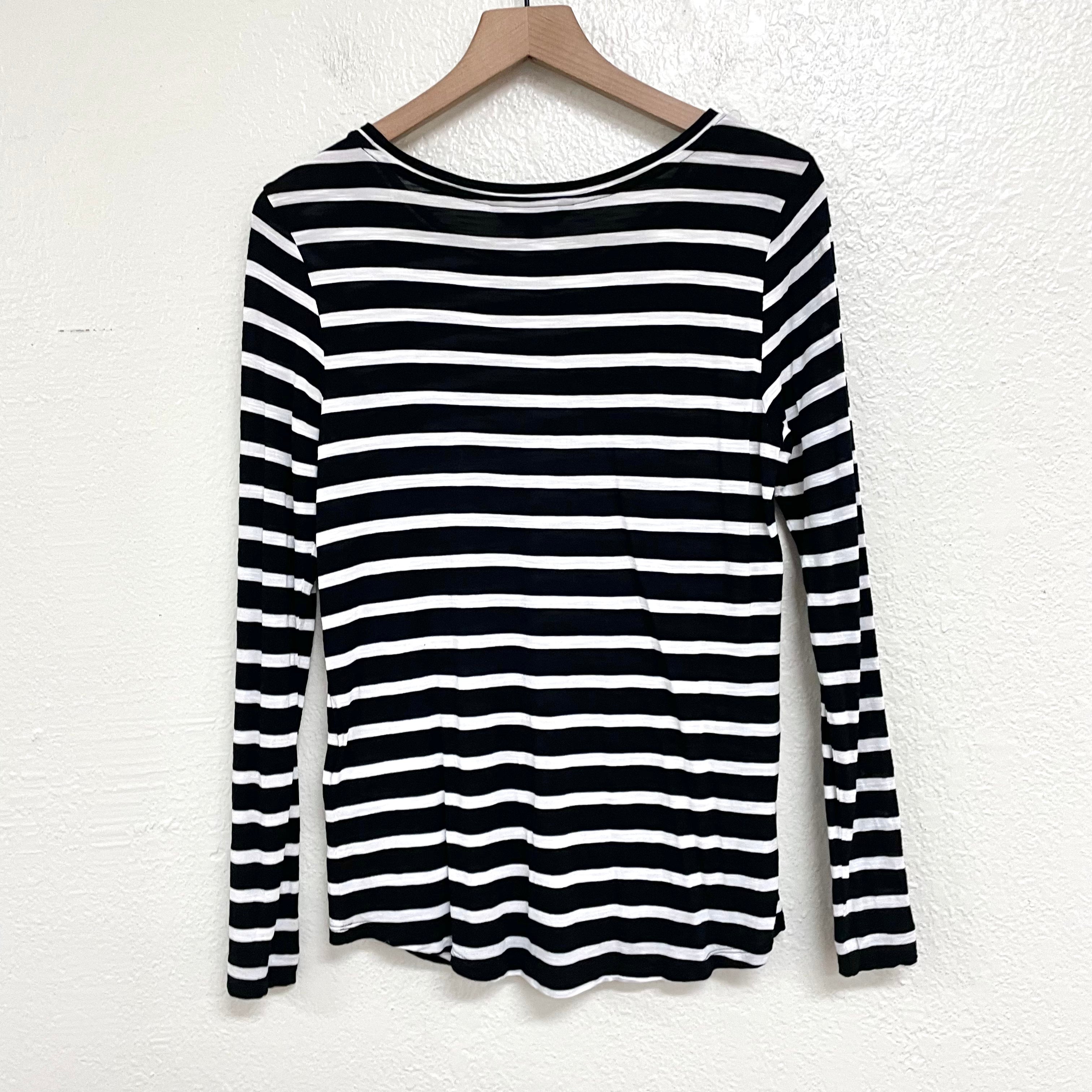 Striped Long Sleeve Top