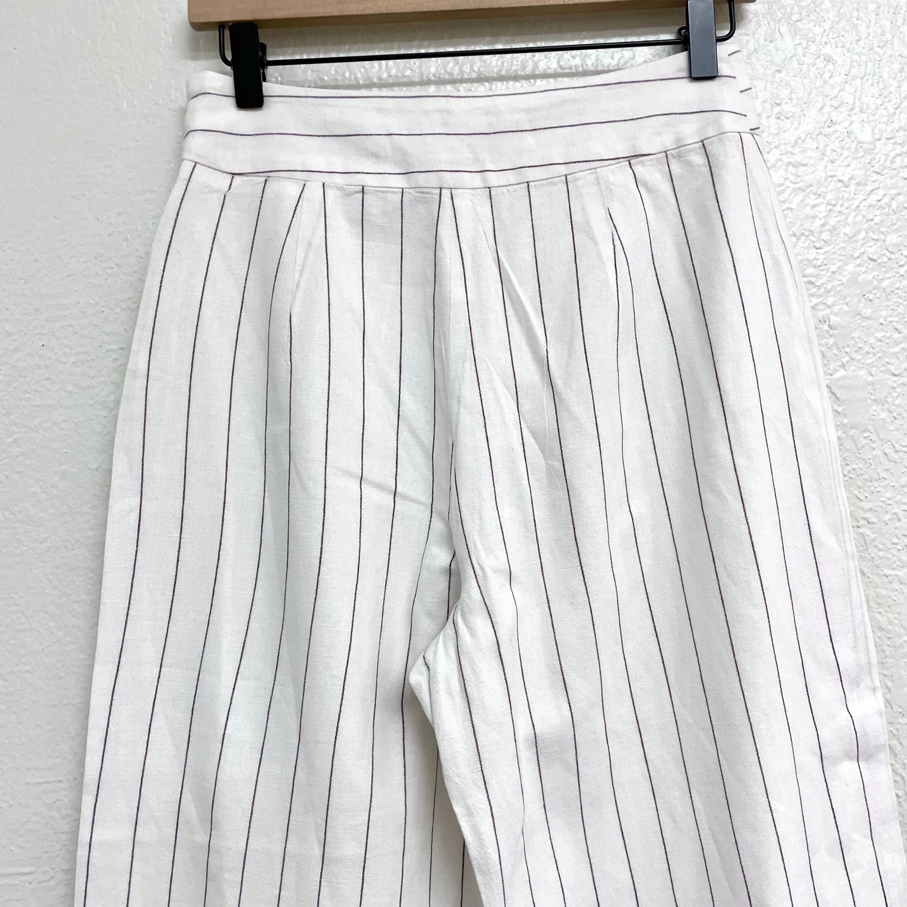 Striped Capri Pants