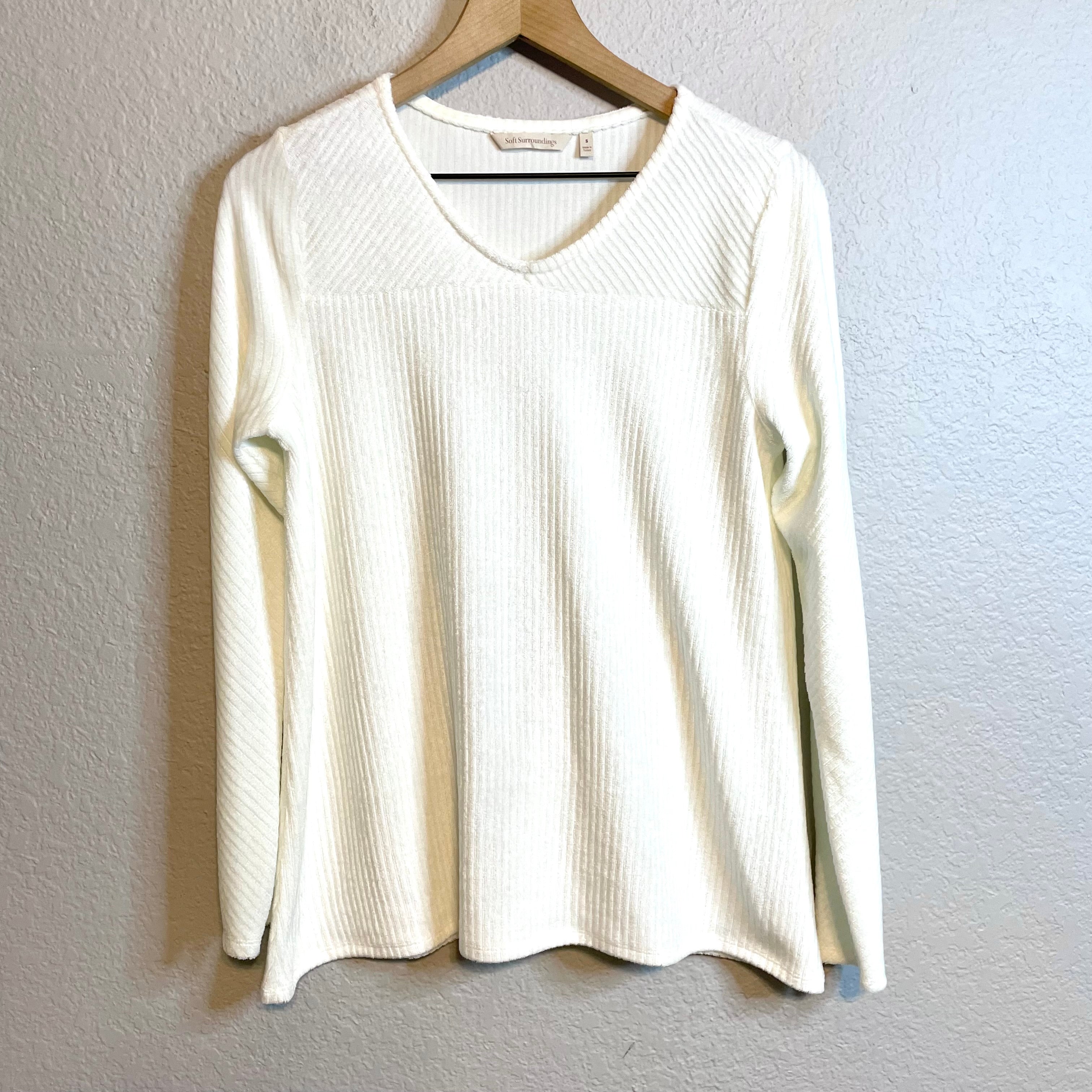 Ribbed Fleece Sweater