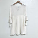 Boho Lace Front Dress-8