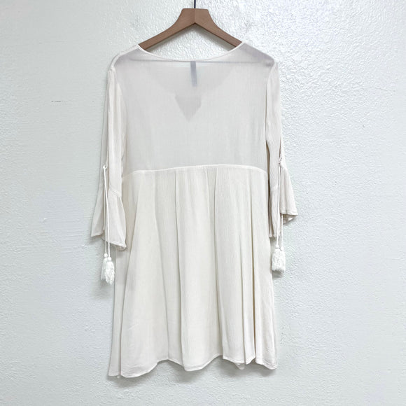 Boho Lace Front Dress