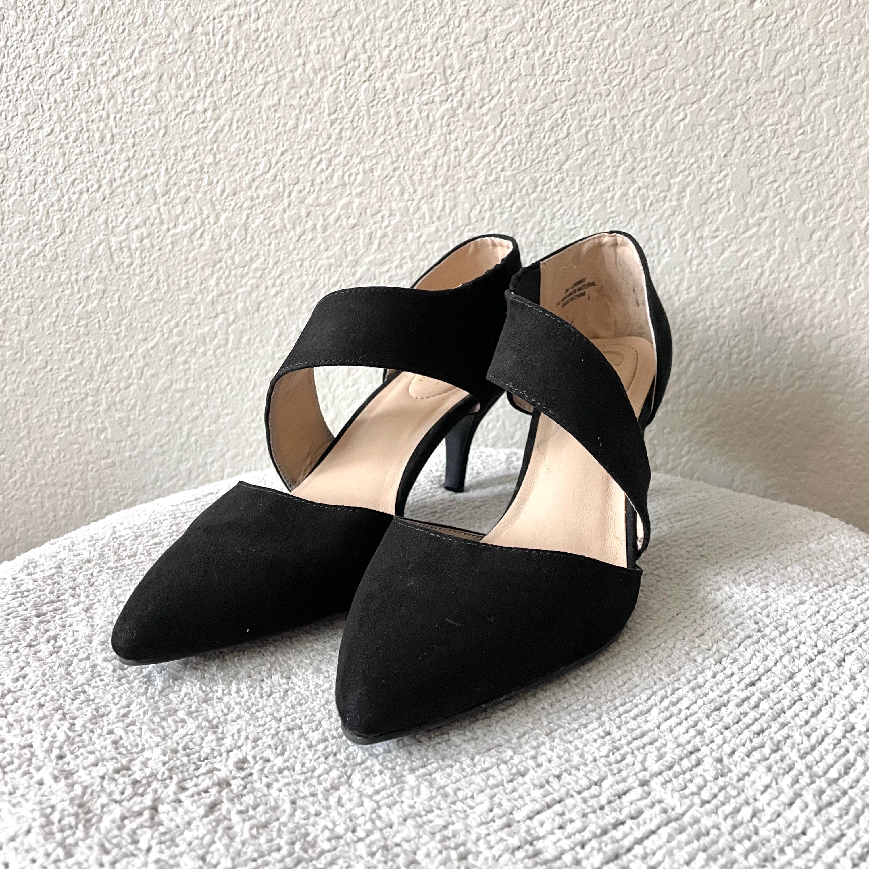 Crossover Strap Heel