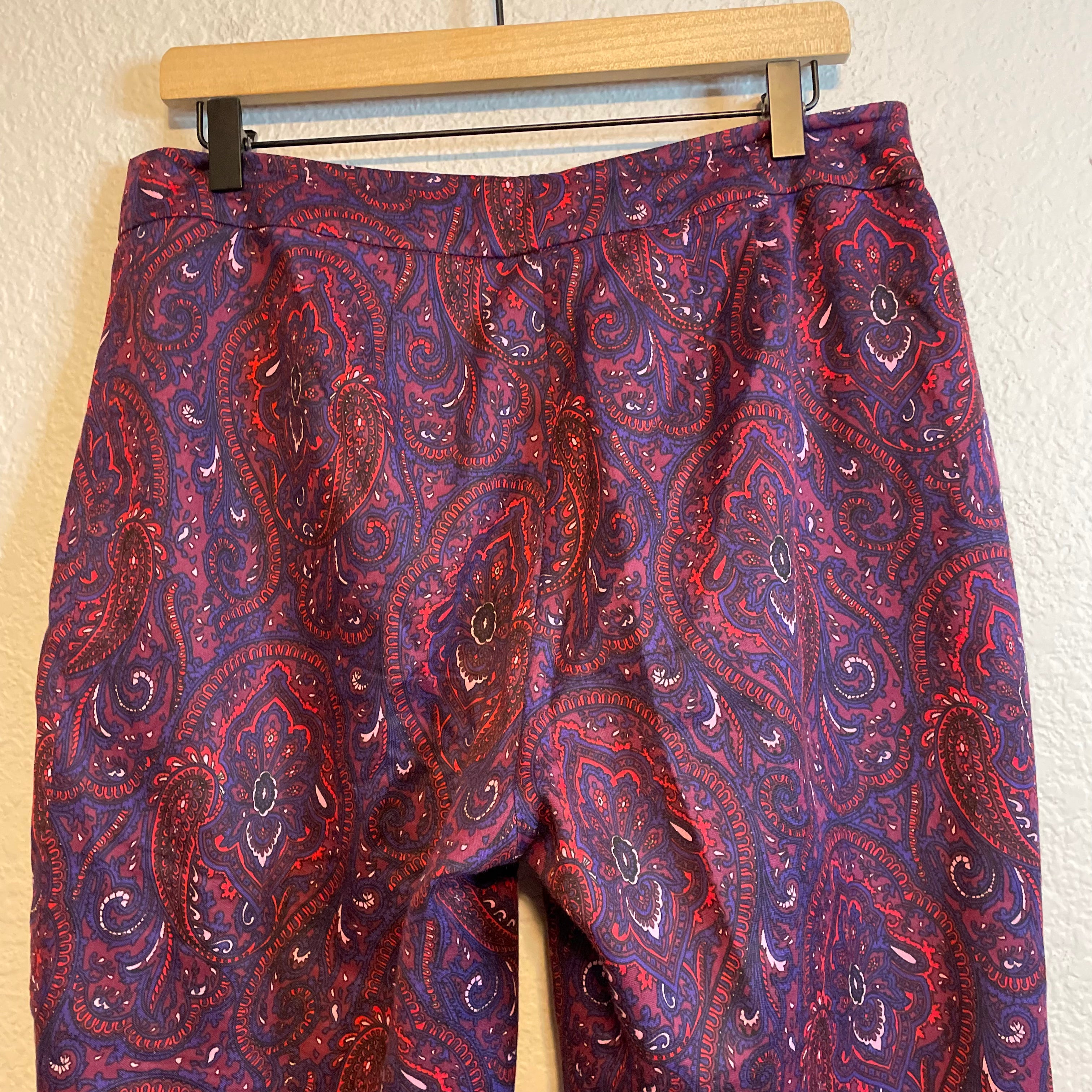 Paisley Dress Pants