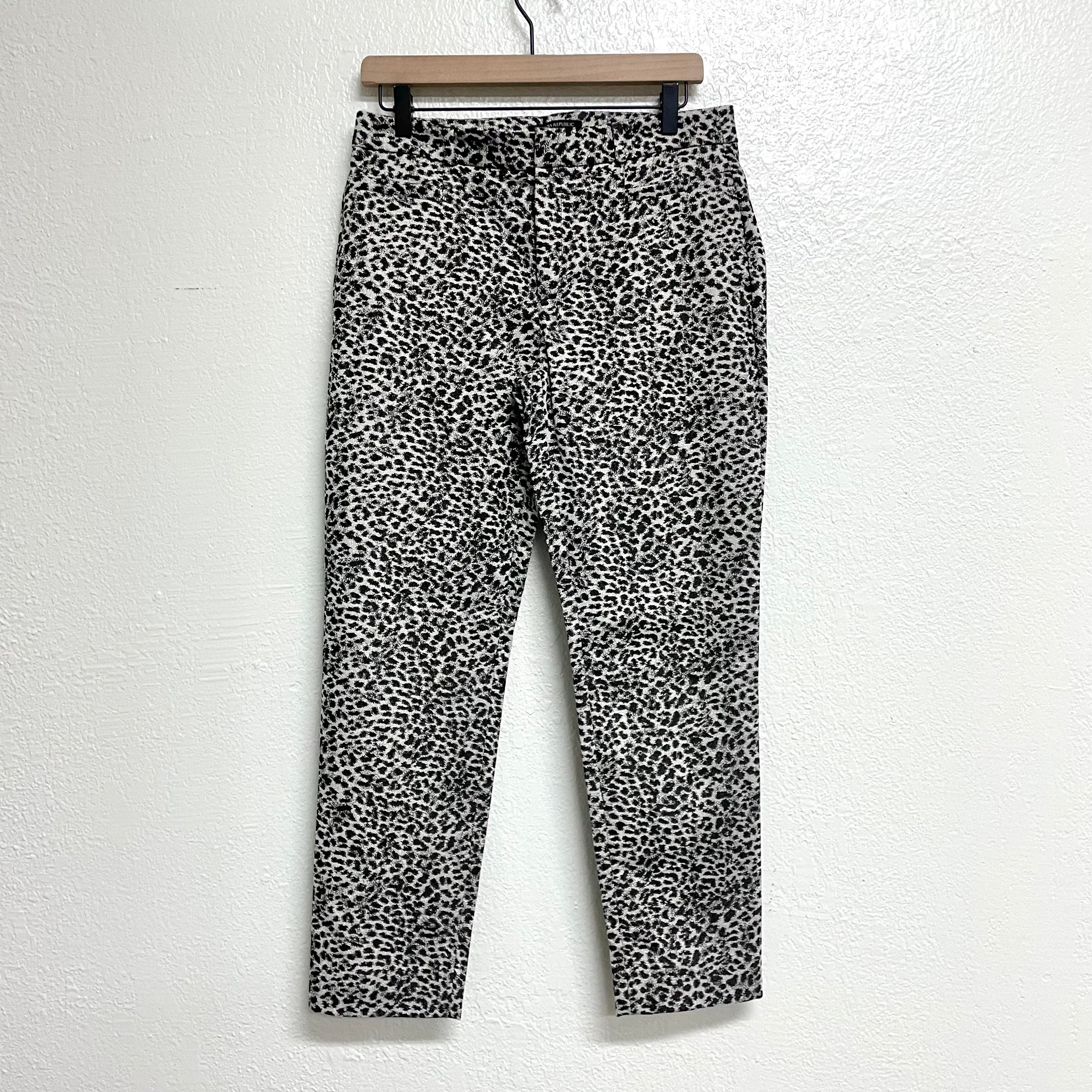 Animal Print Dress Pants