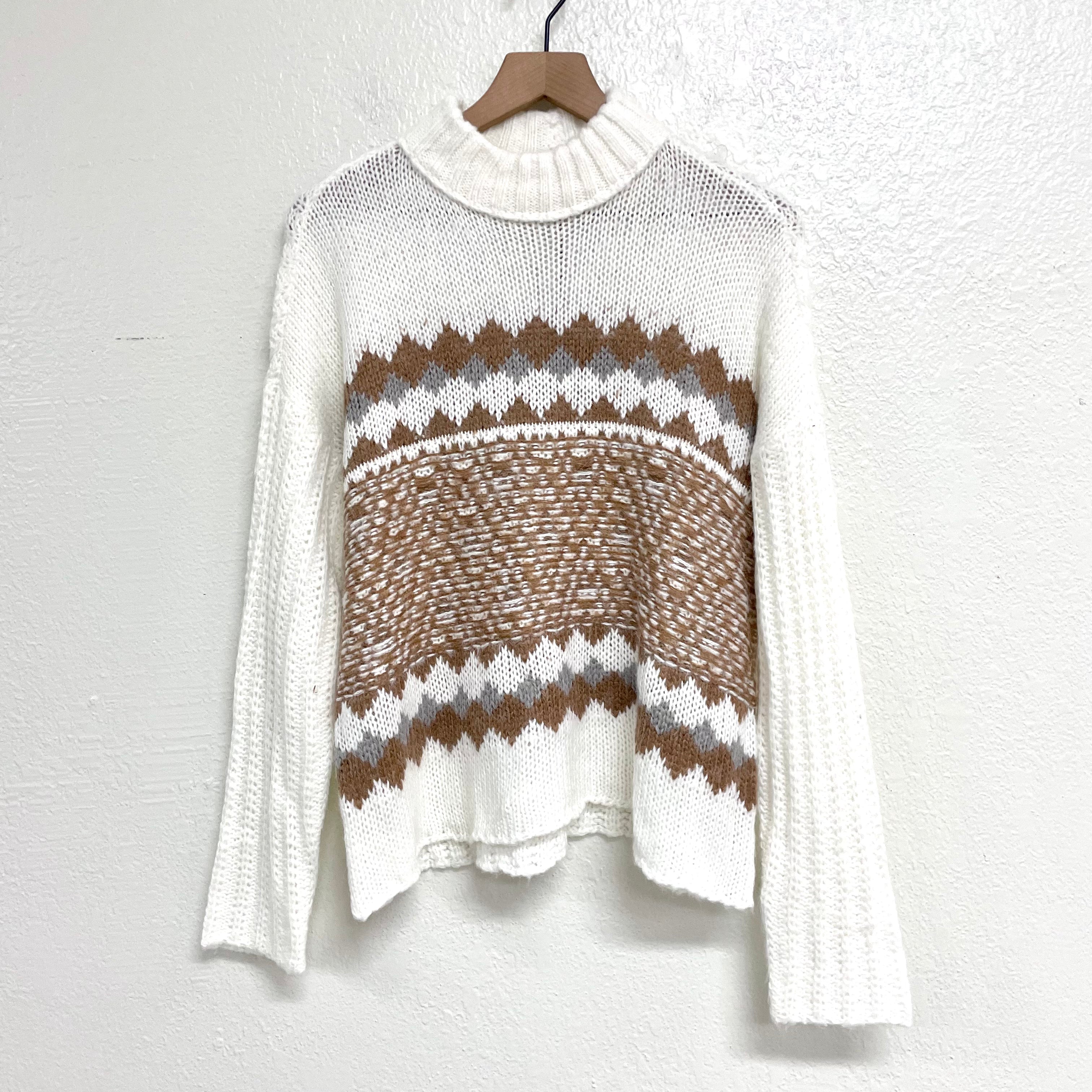 Geometric Knit Sweater