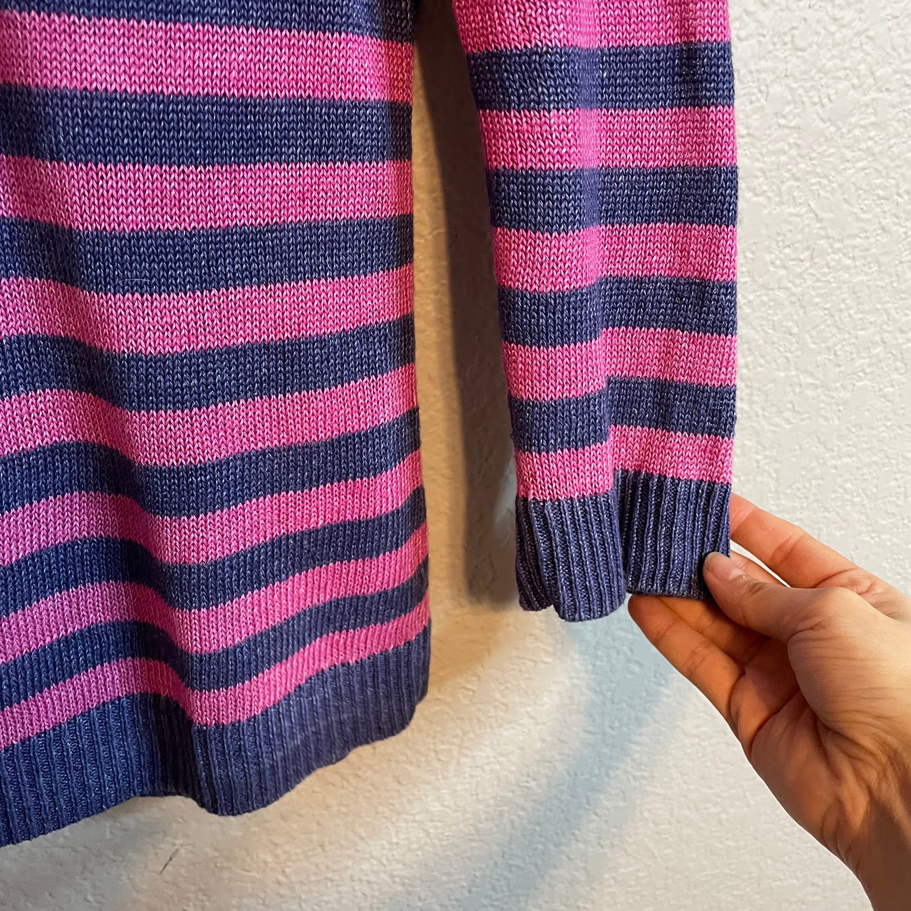 Linen Striped Sweater