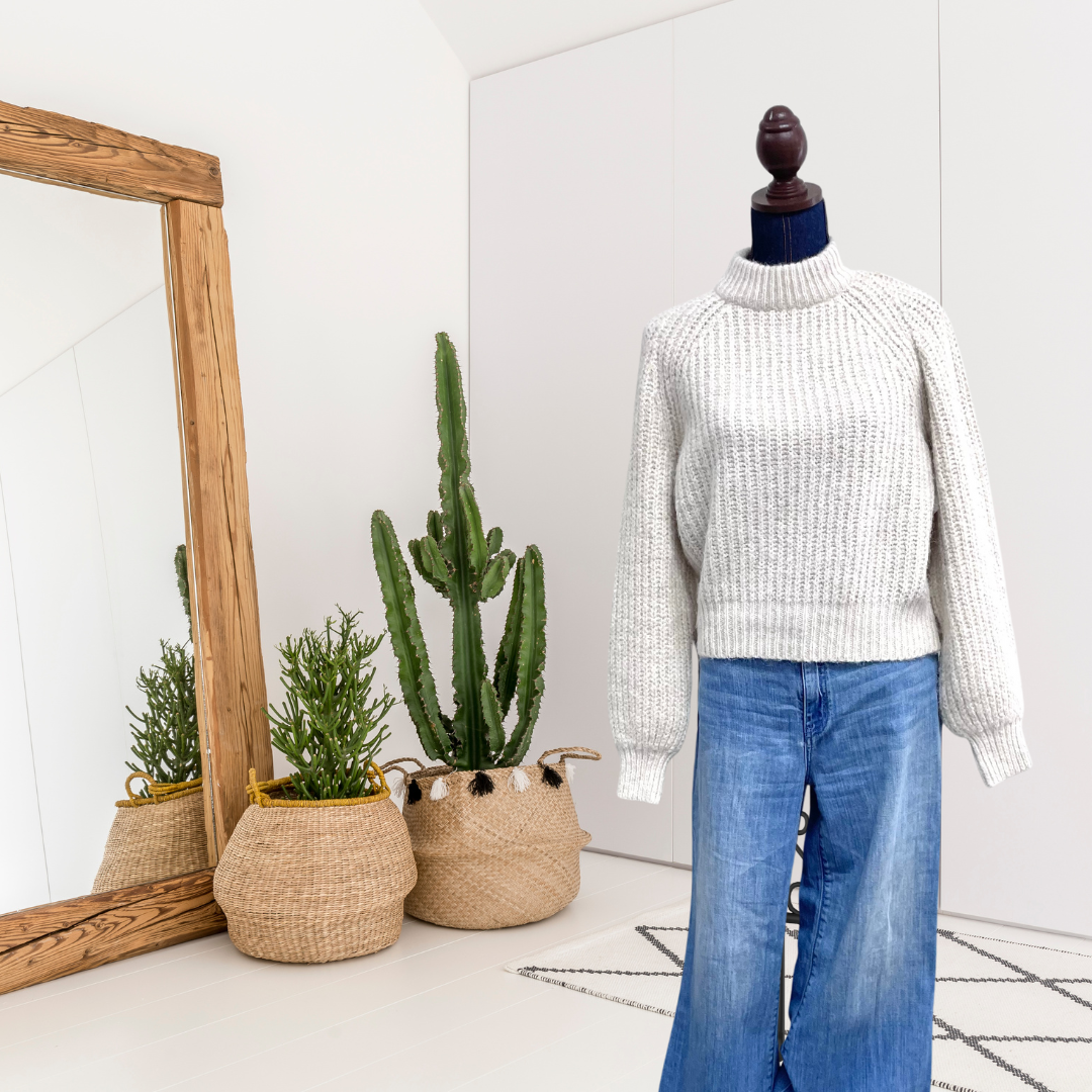 Mock Neck Sweater