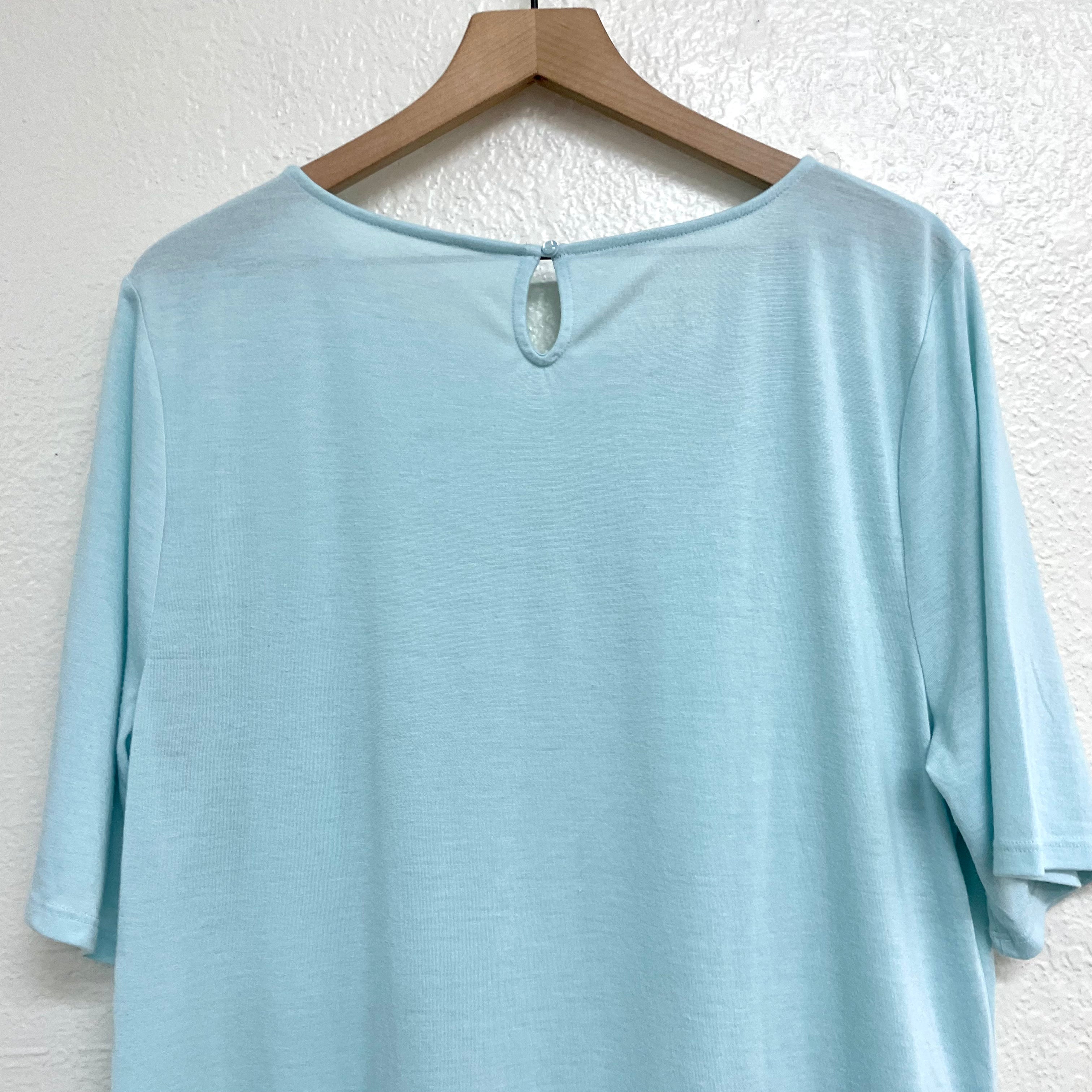 Pleat Hem Blouse