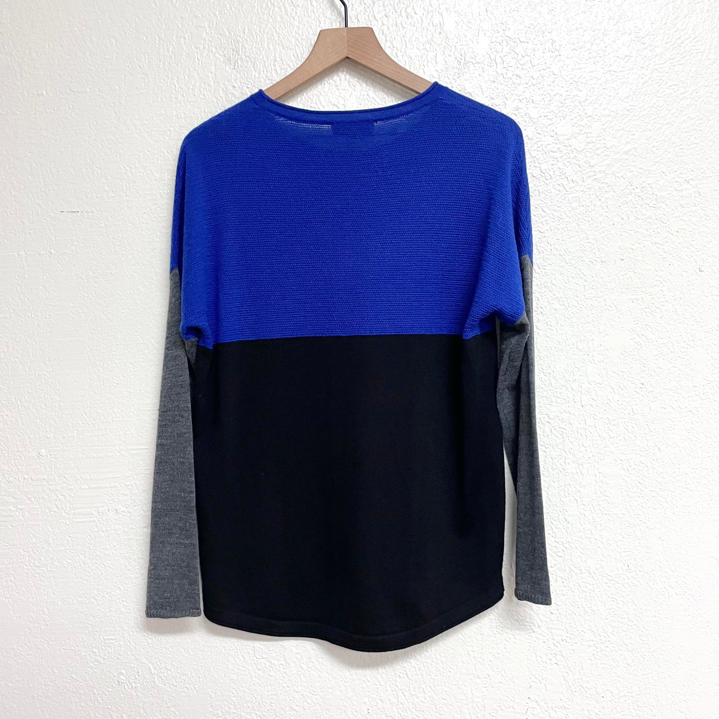 Colorblock Knit Sweater