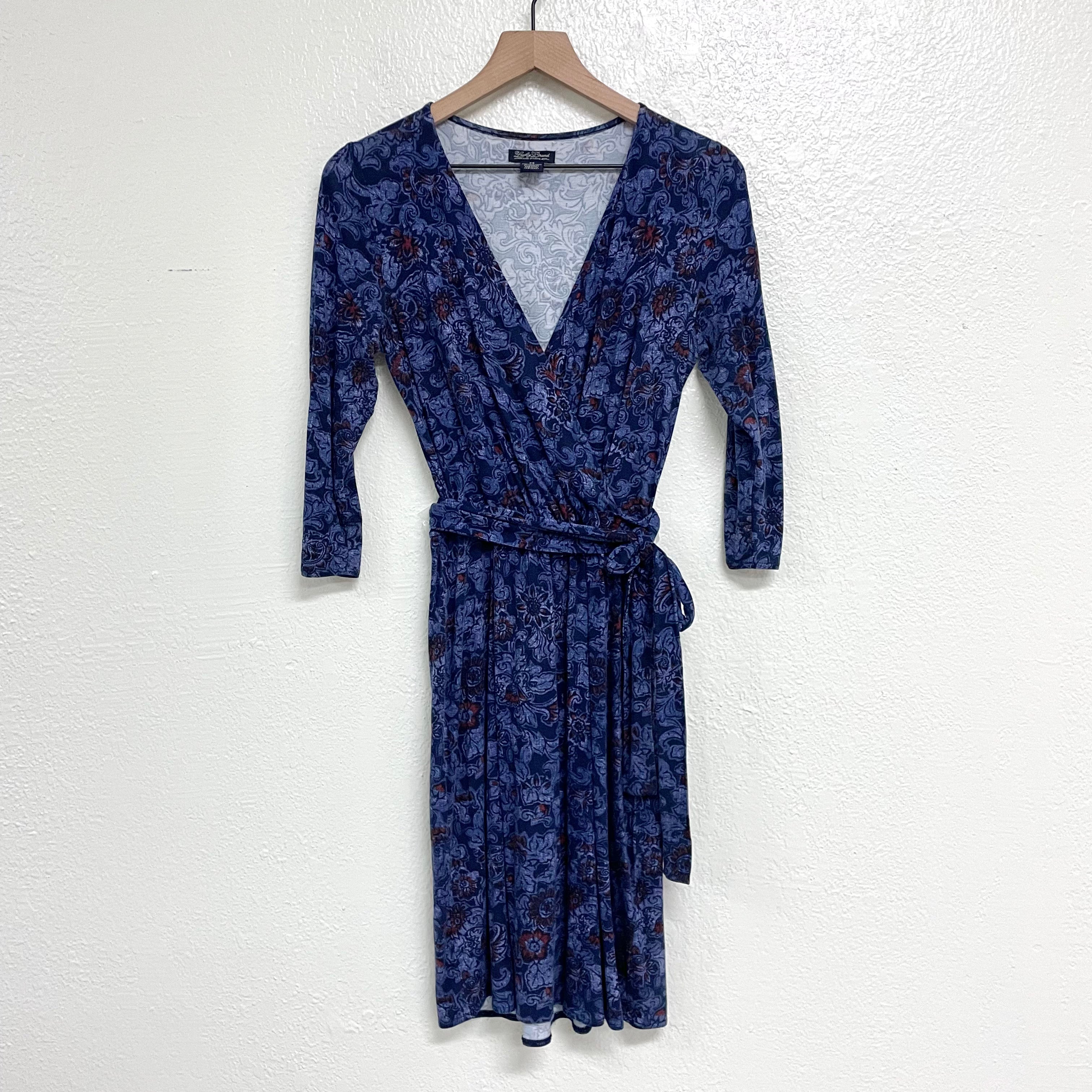 Faux Wrap Dress