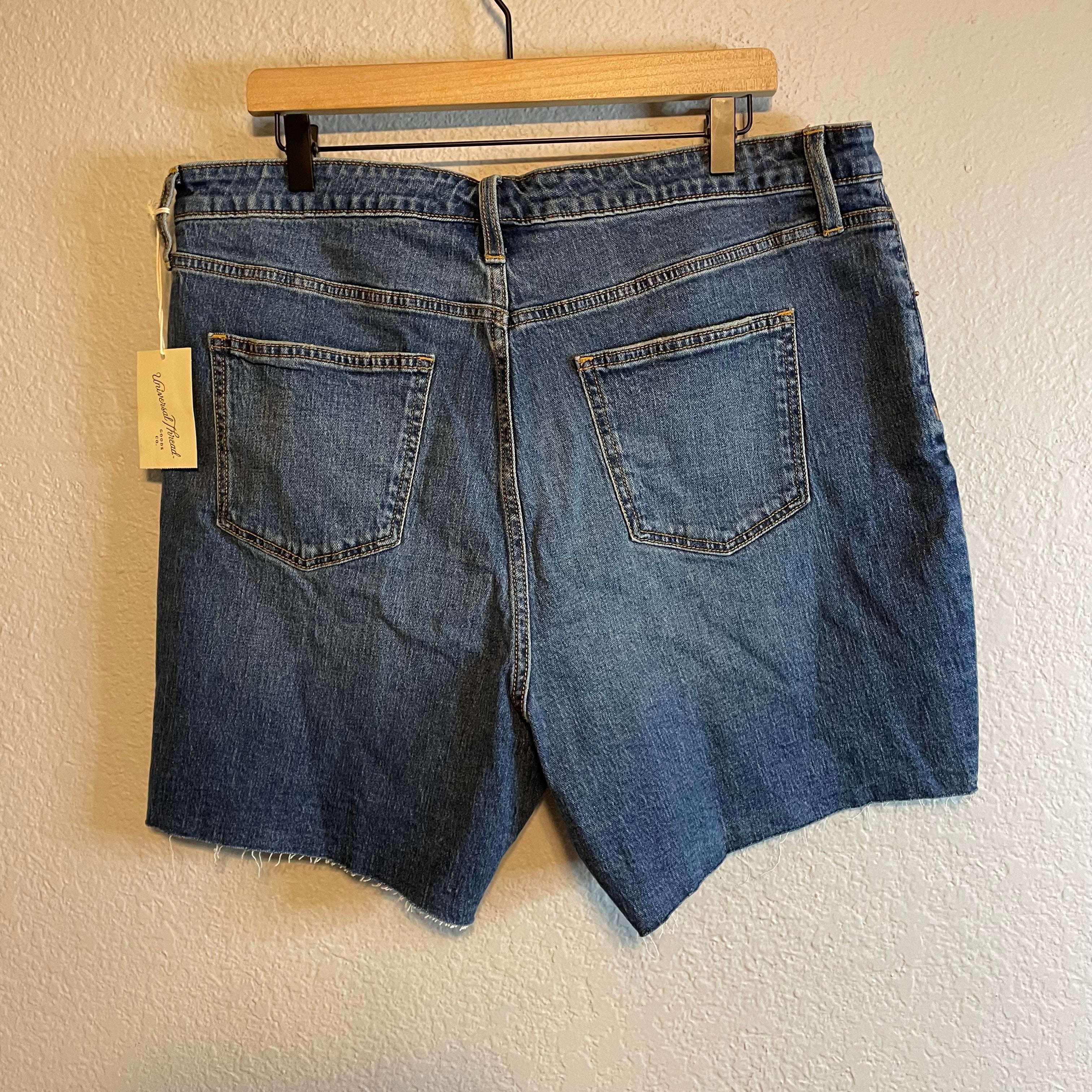 Raw Hem Boyfriend Shorts