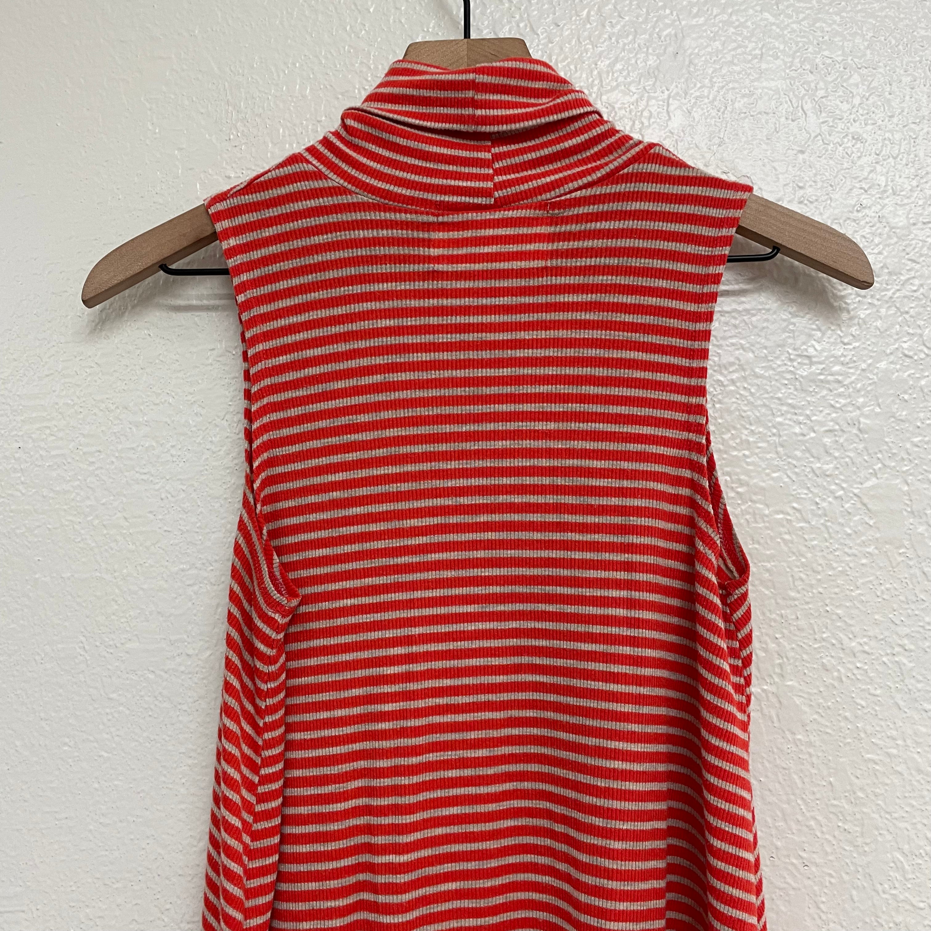 Striped Turtleneck Tunic