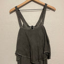 Lace Up Front Maxi Dress-11