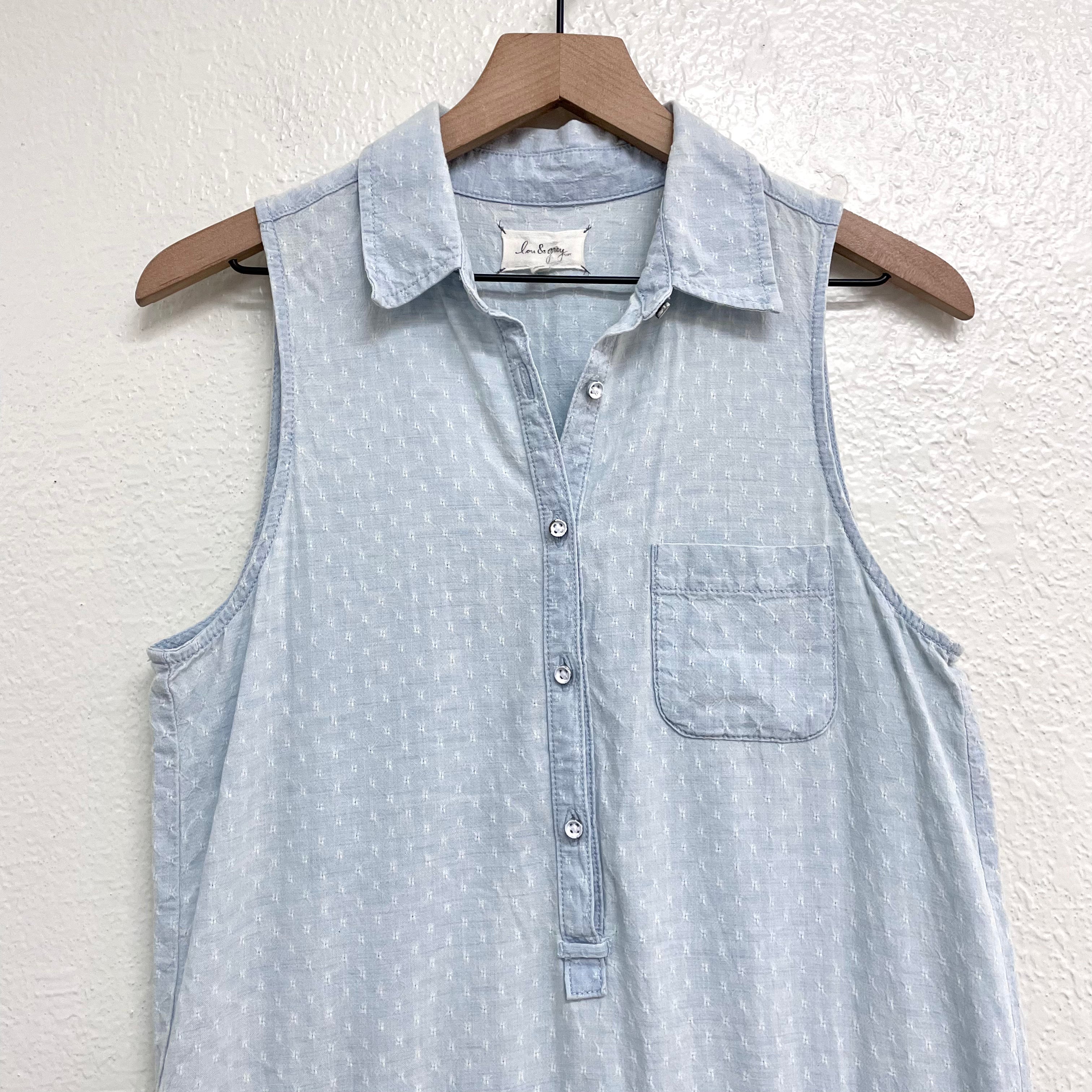 Chambray Romper