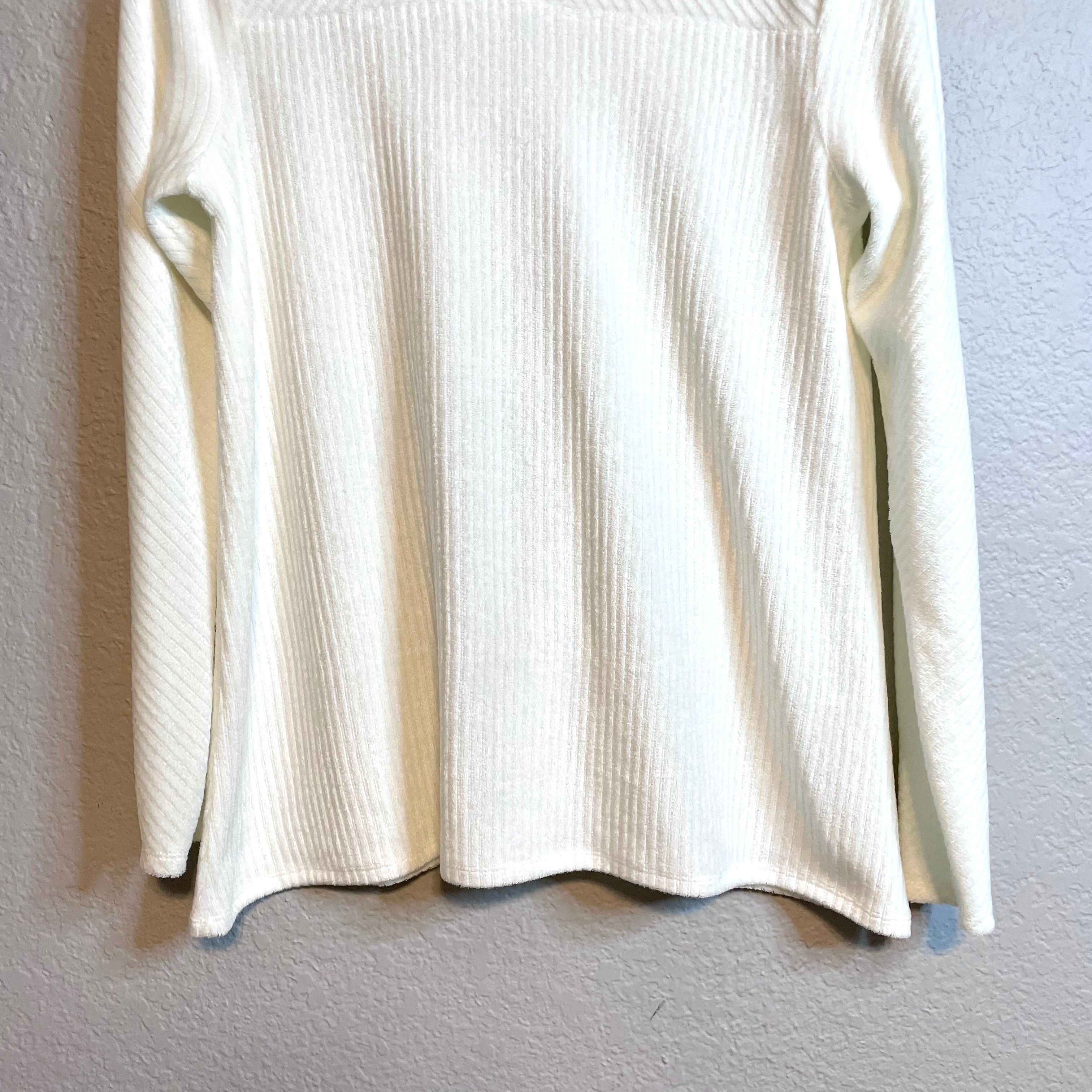 Ribbed Fleece Sweater