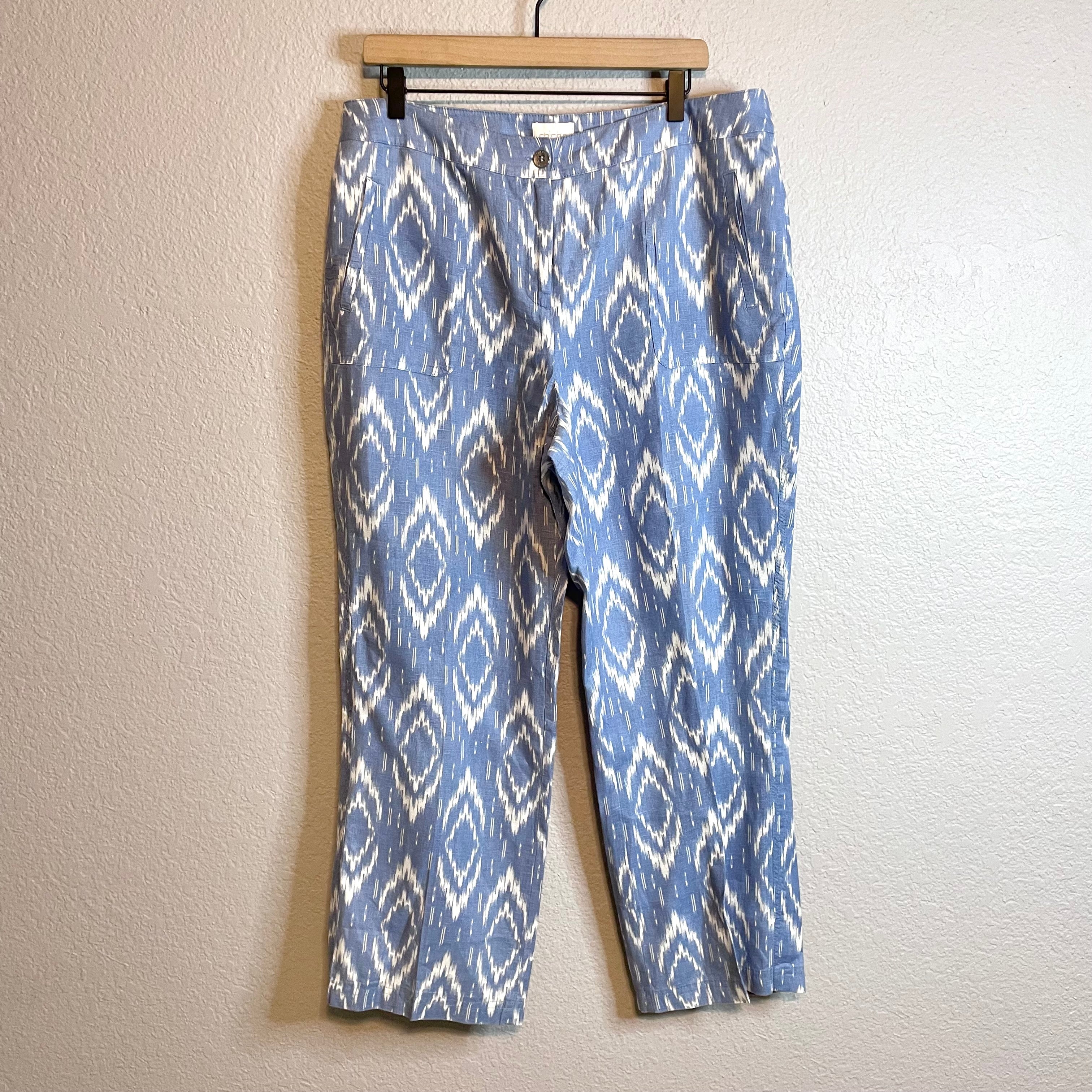 Ikat Linen Pants