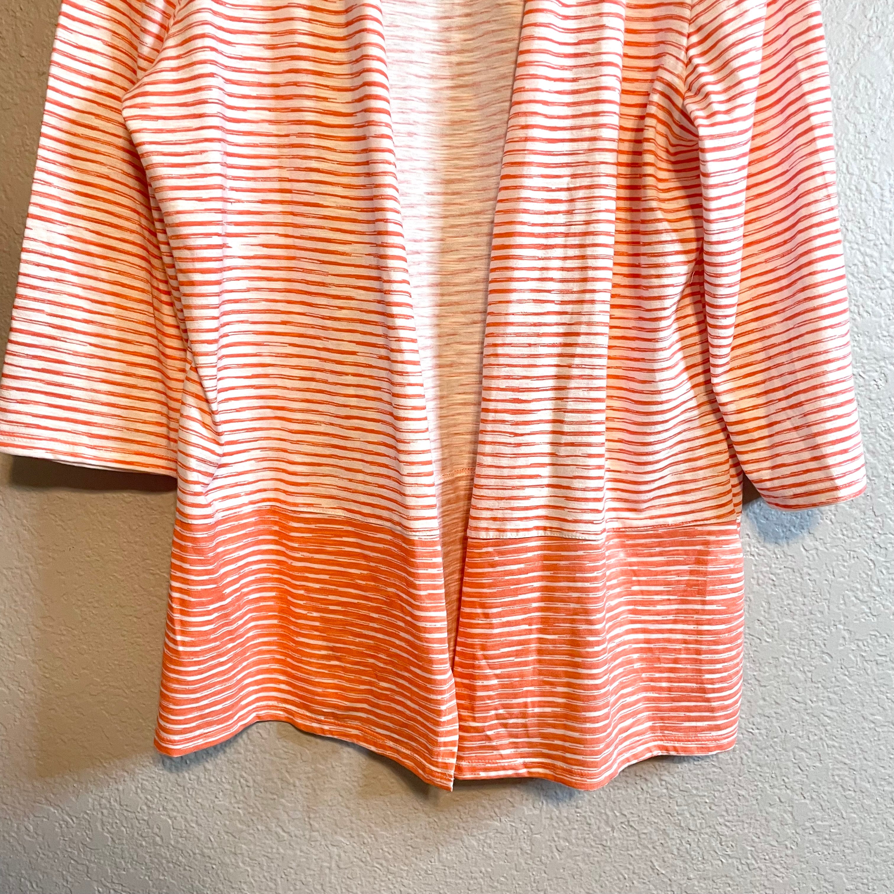 Casual Striped Cardigan