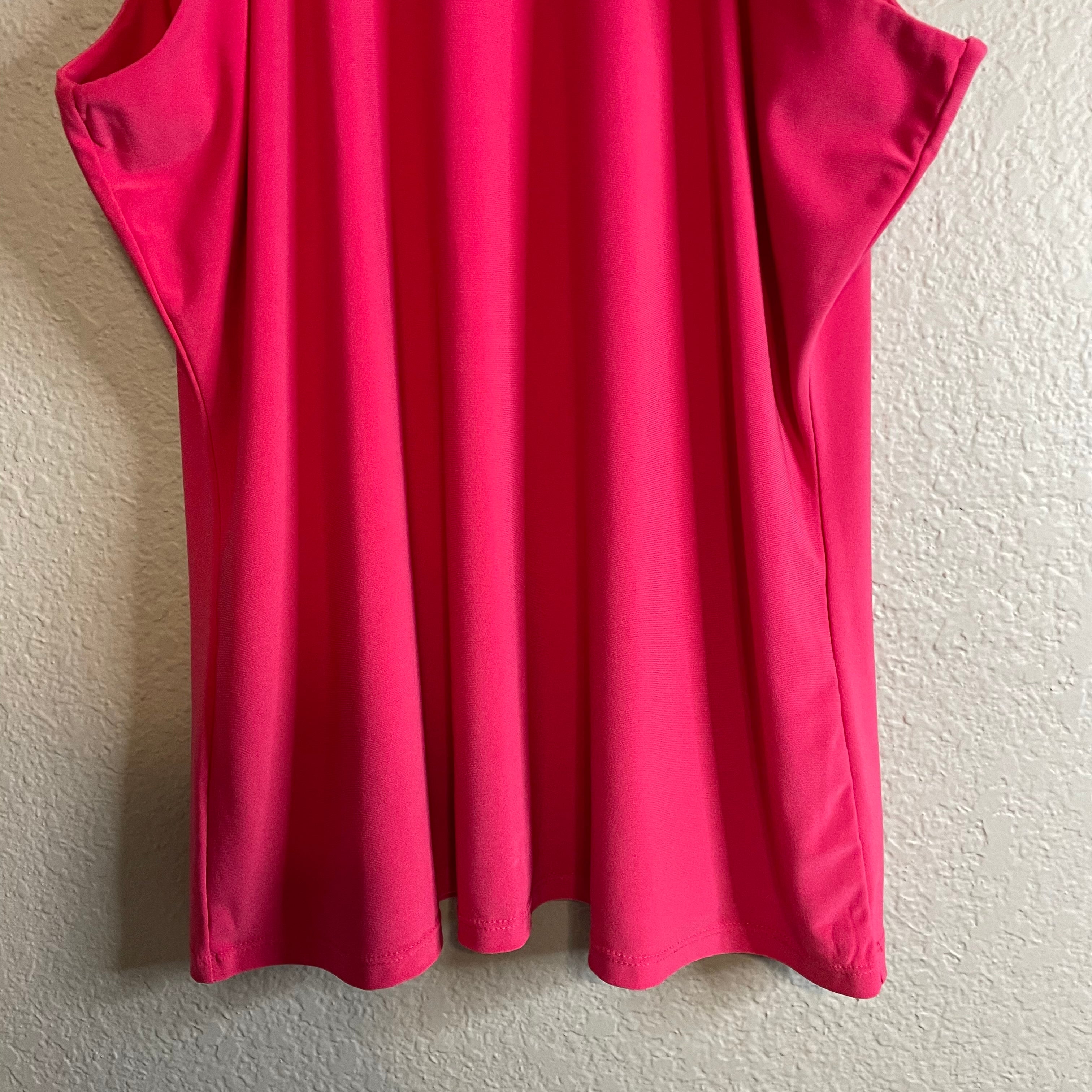 Cutaway Sleeveless Blouse