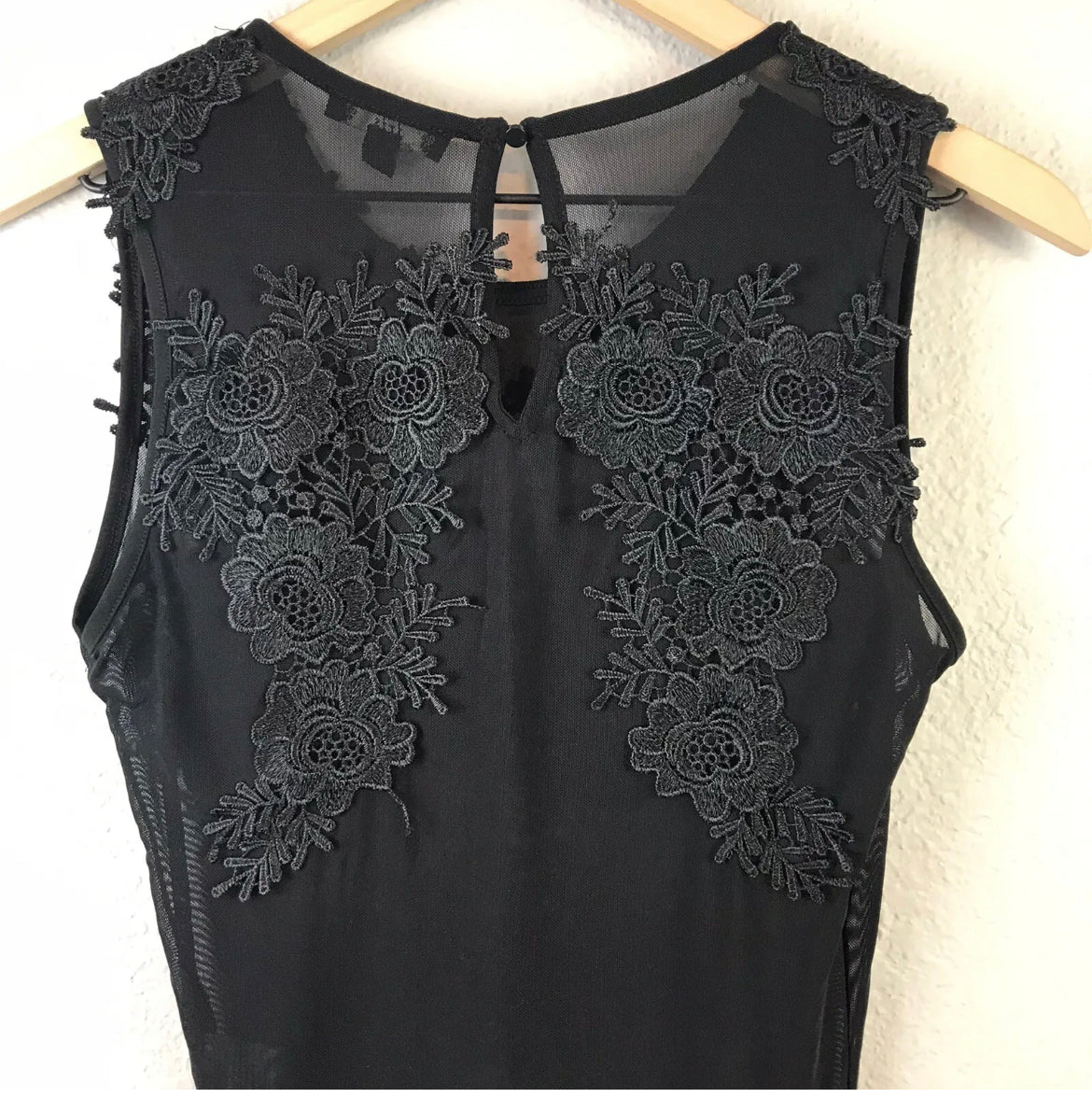 Floral Lace Sheer Bodysuit