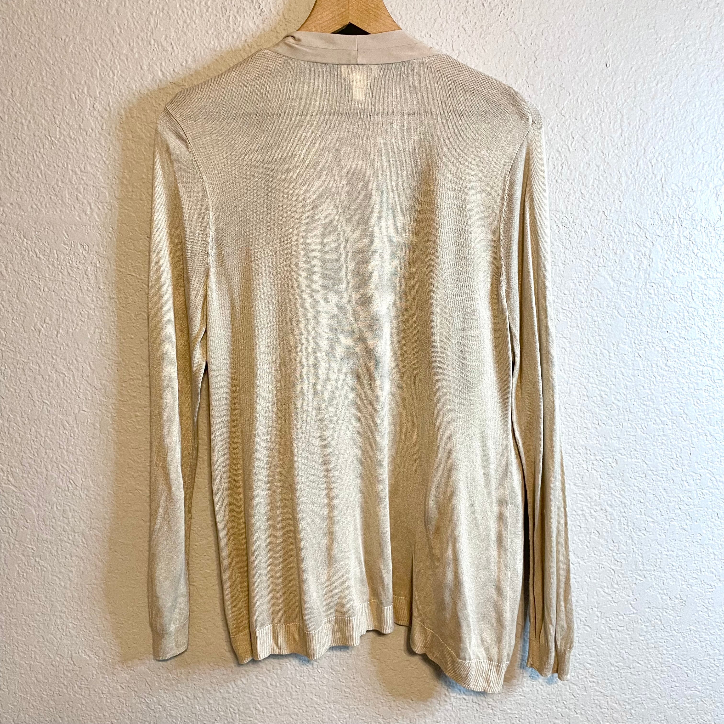 Draped Front Cardigan