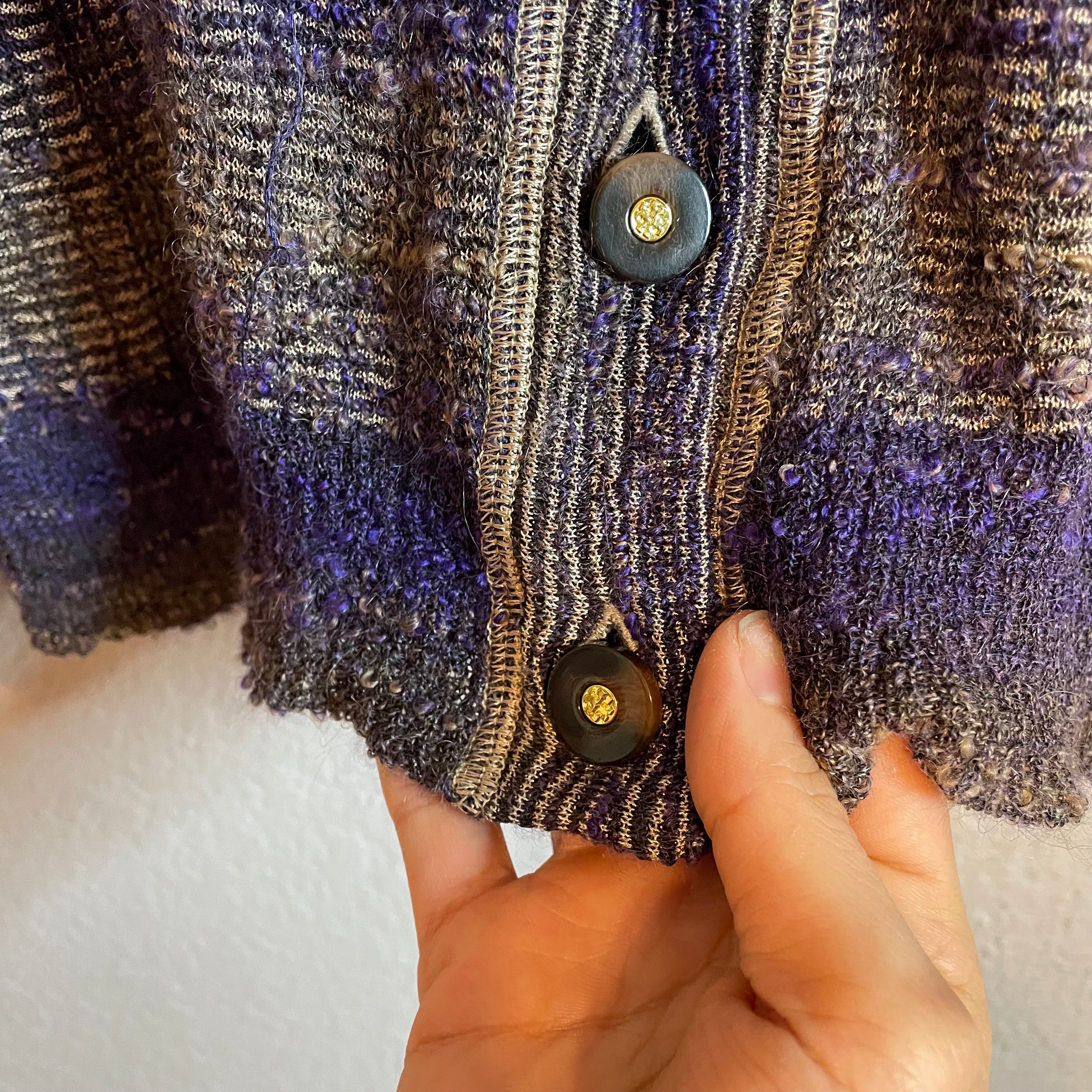 Boucle Knit Cardigan