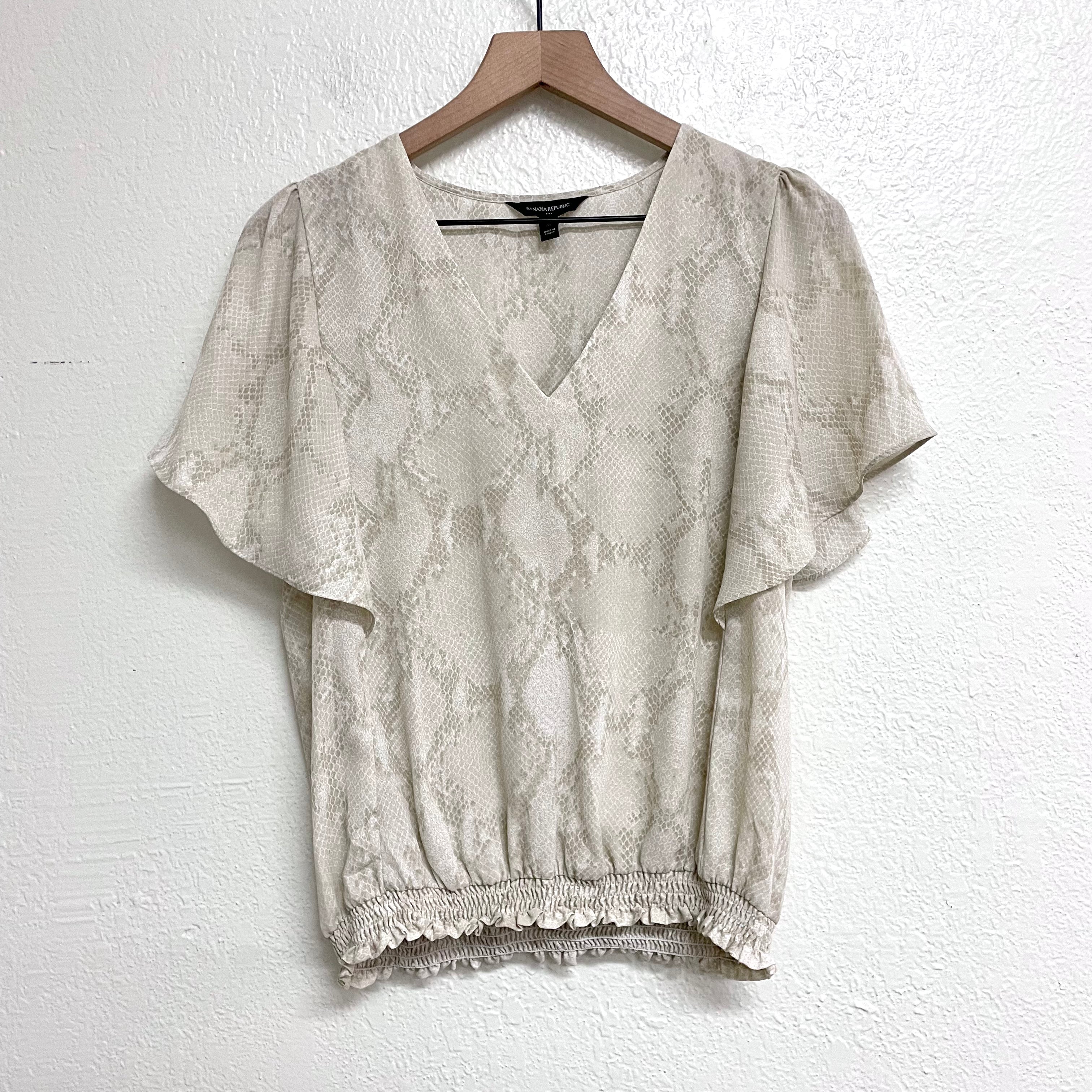 Snakeskin Blouse