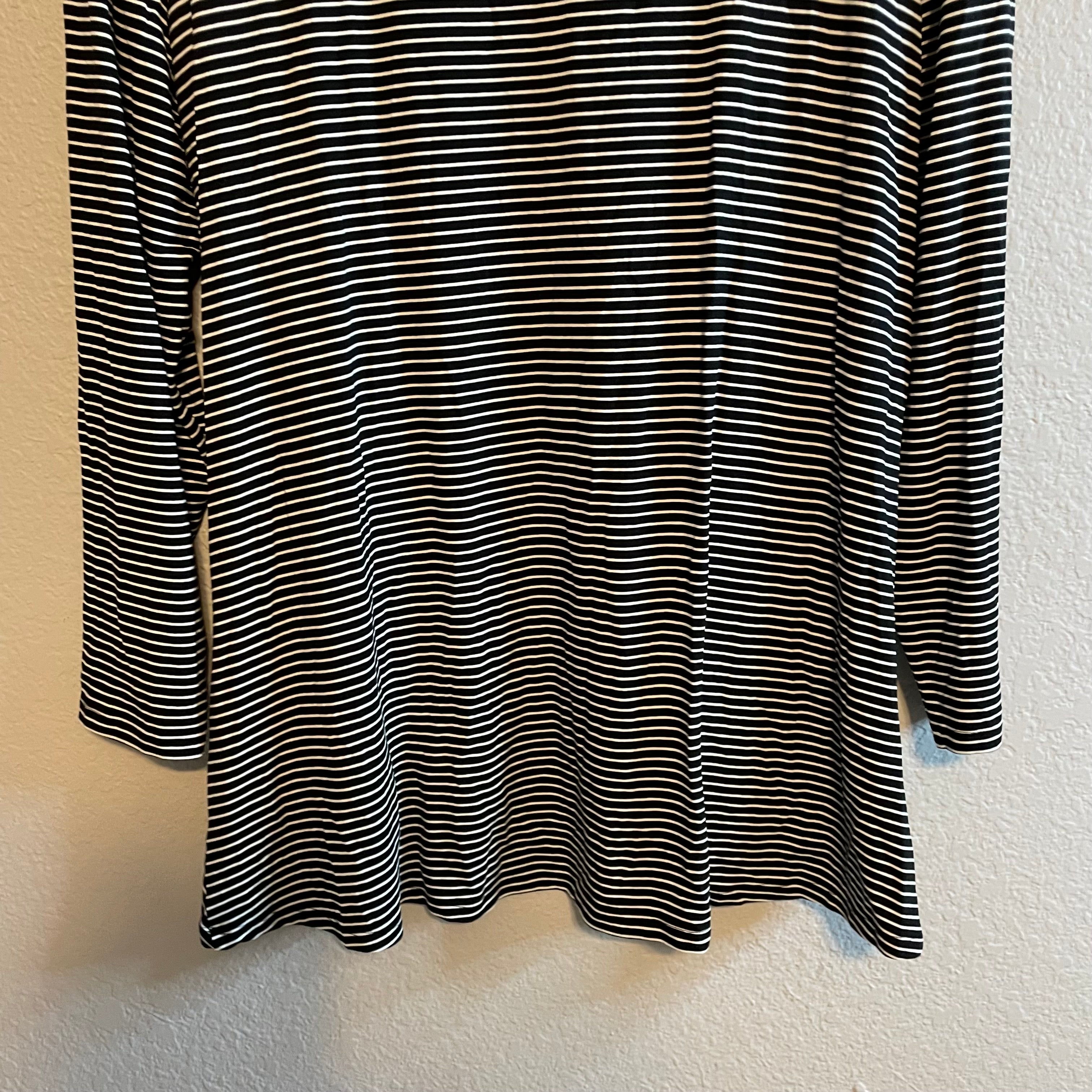 Striped Long Sleeve Tunic