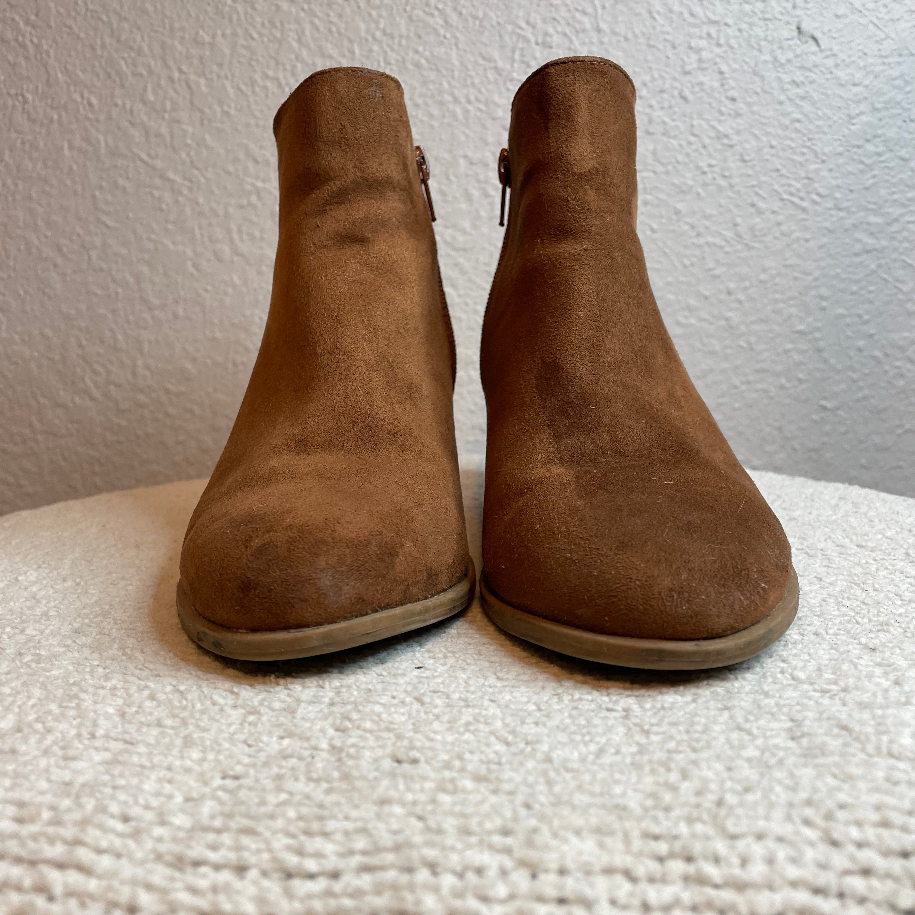 Faux Suede Booties