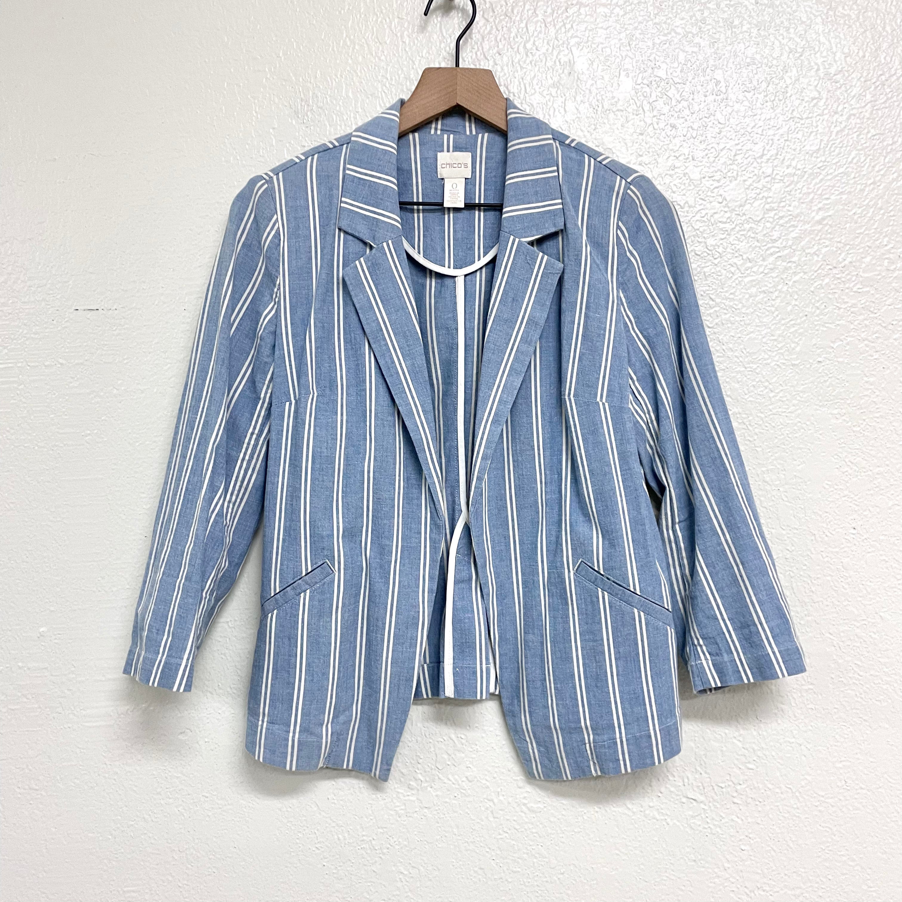 Striped Blazer Jacket