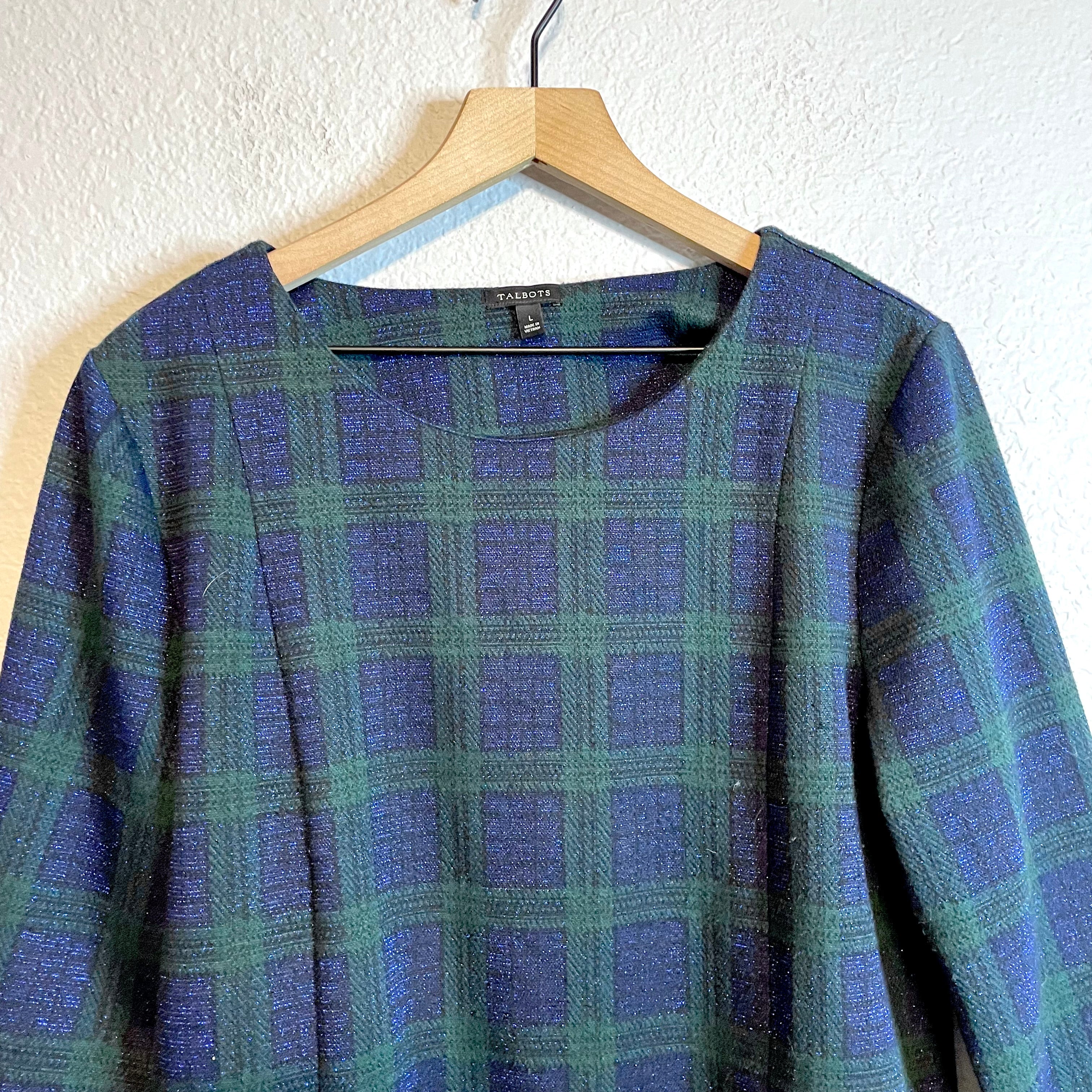 Plaid Blouse