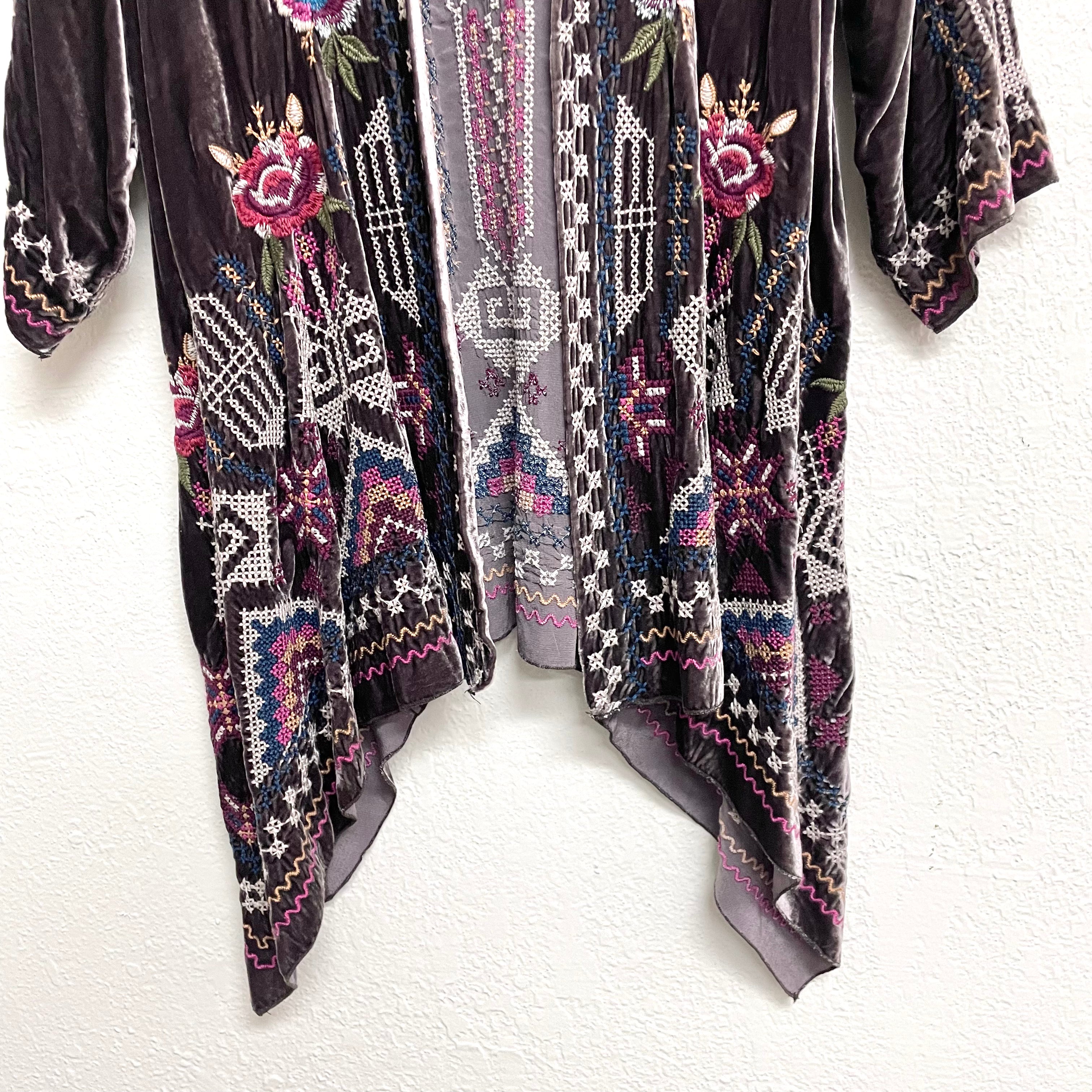 Embroidered Cardigan