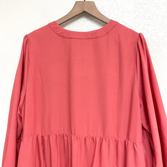 Tiered Long Sleeve Dress