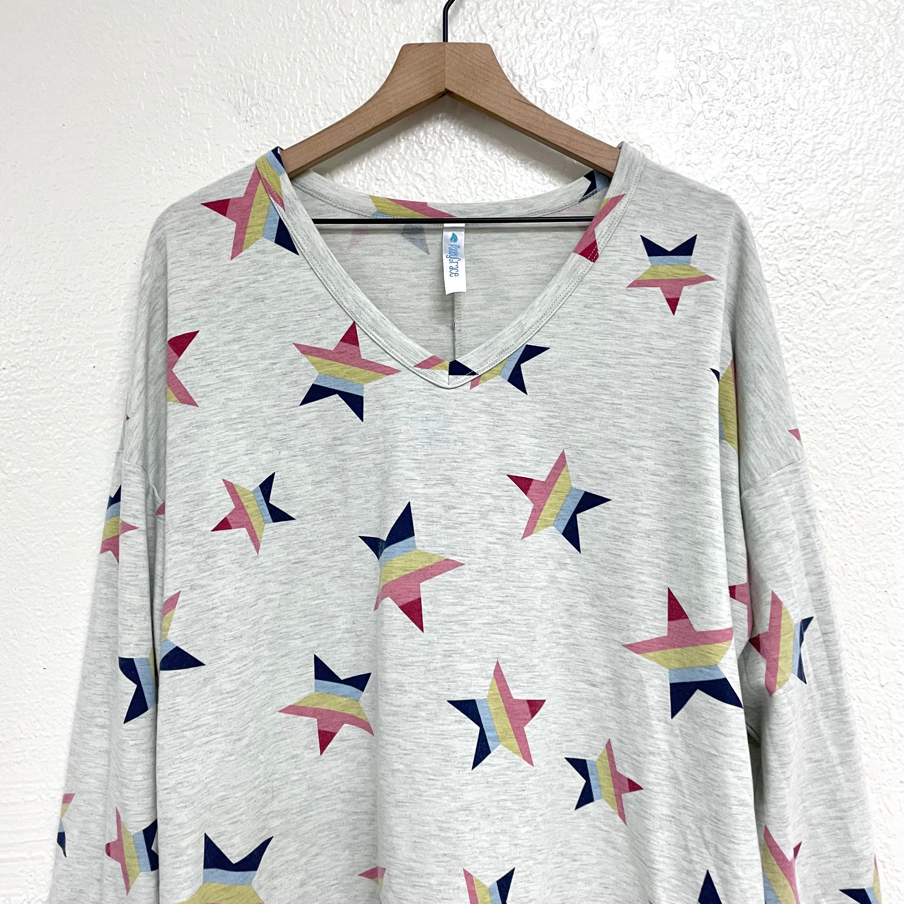 Star Print Sweatshirt