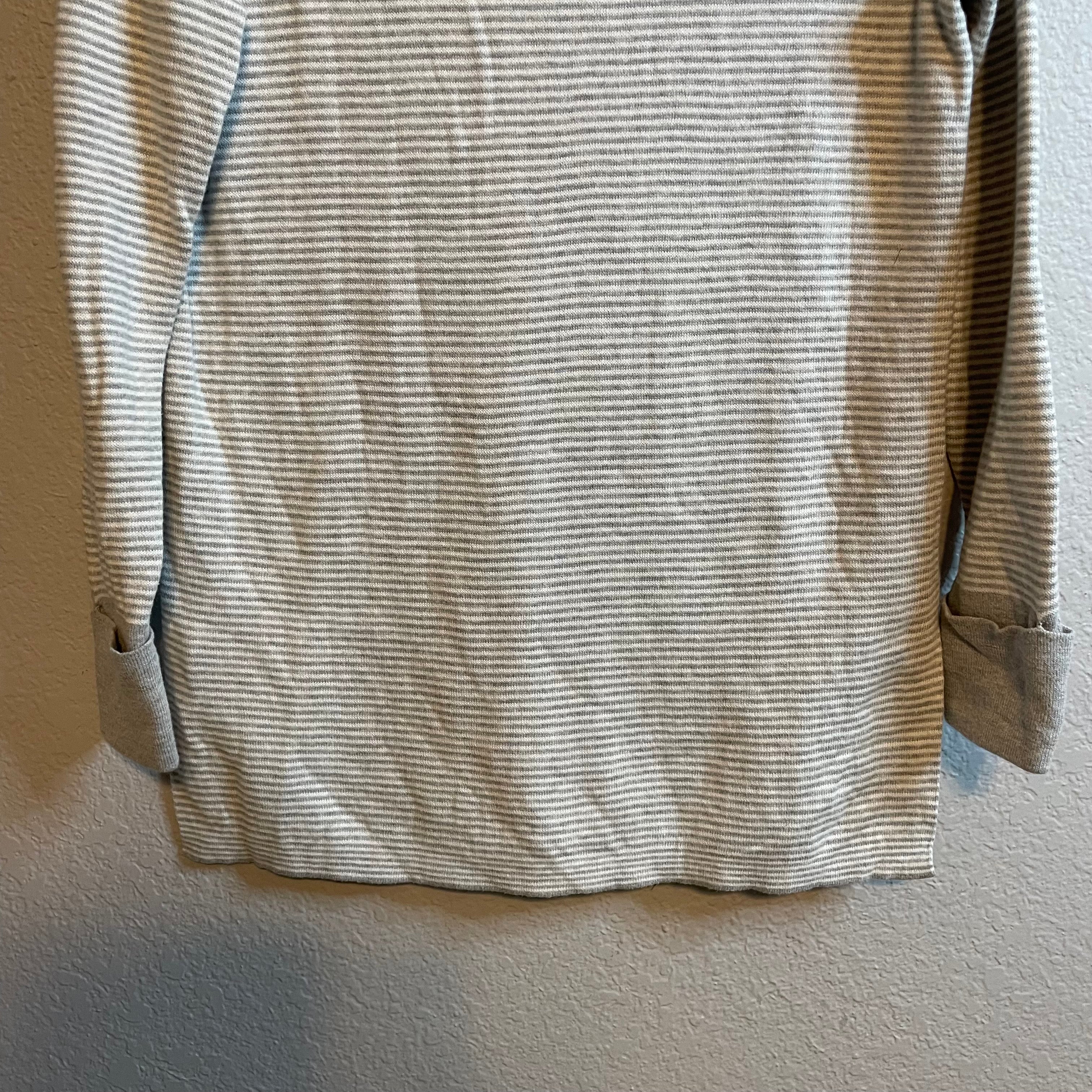 Snap Mock Neck Sweater