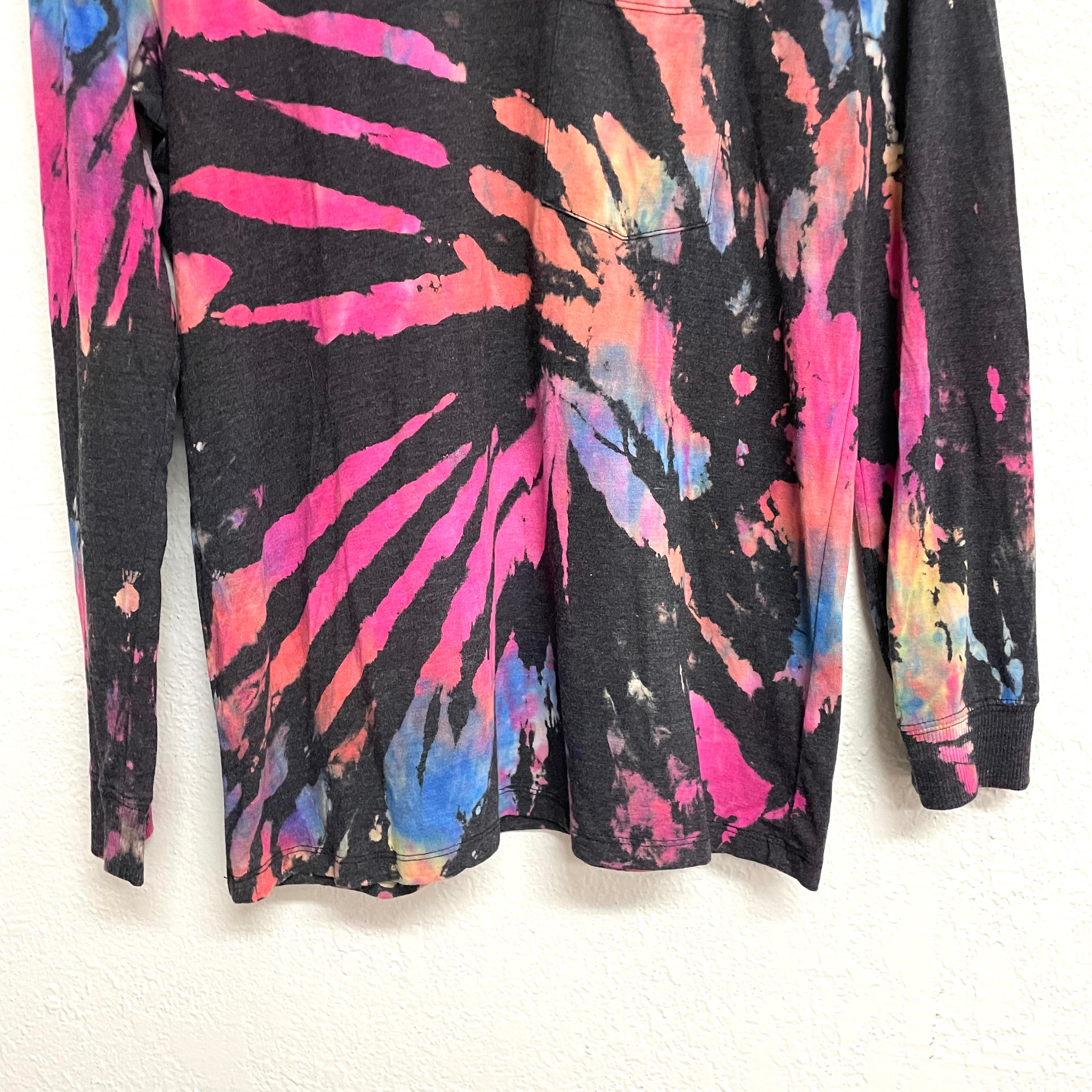 Tie Dye Long Sleeve Top