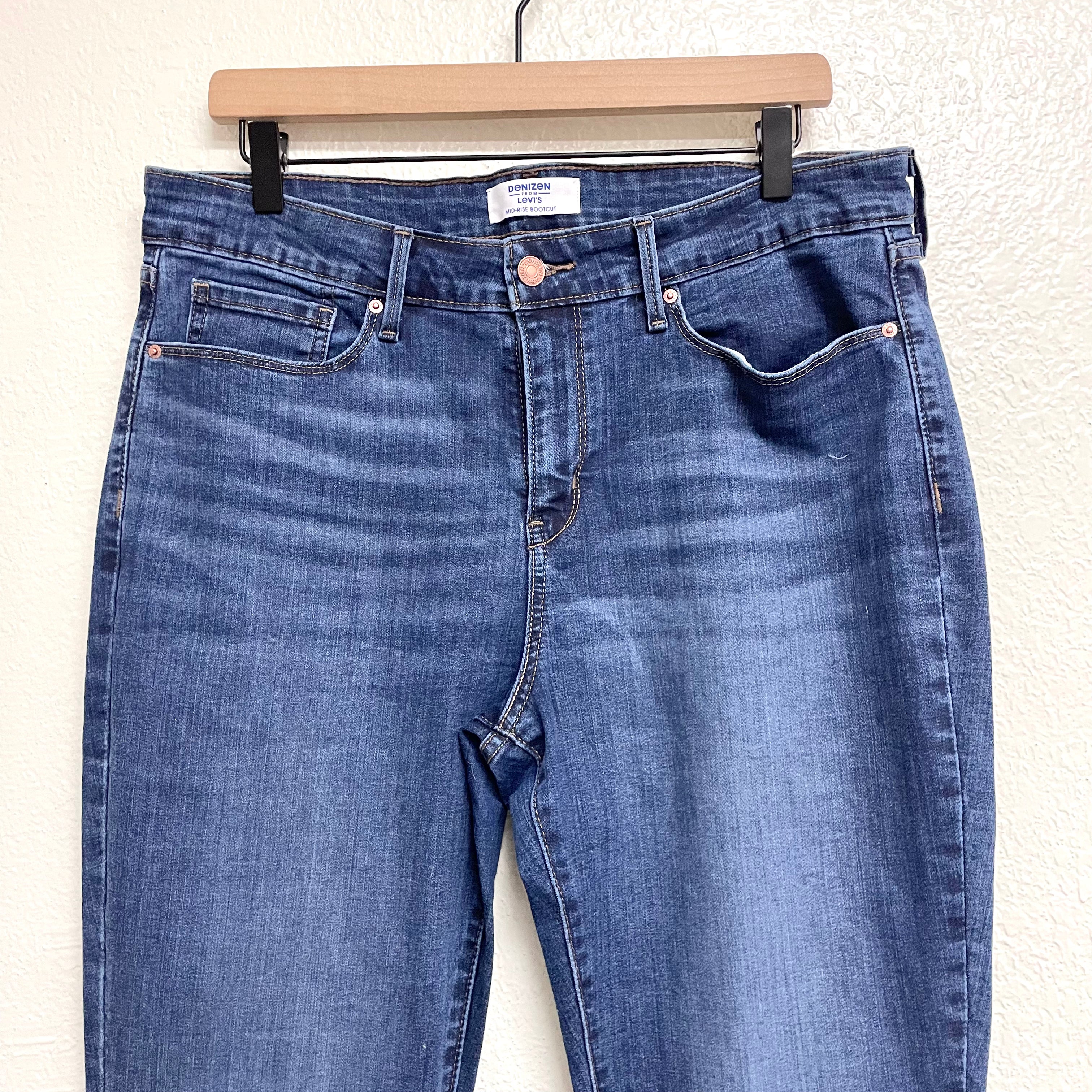 Mid Rise Bootcut Jeans