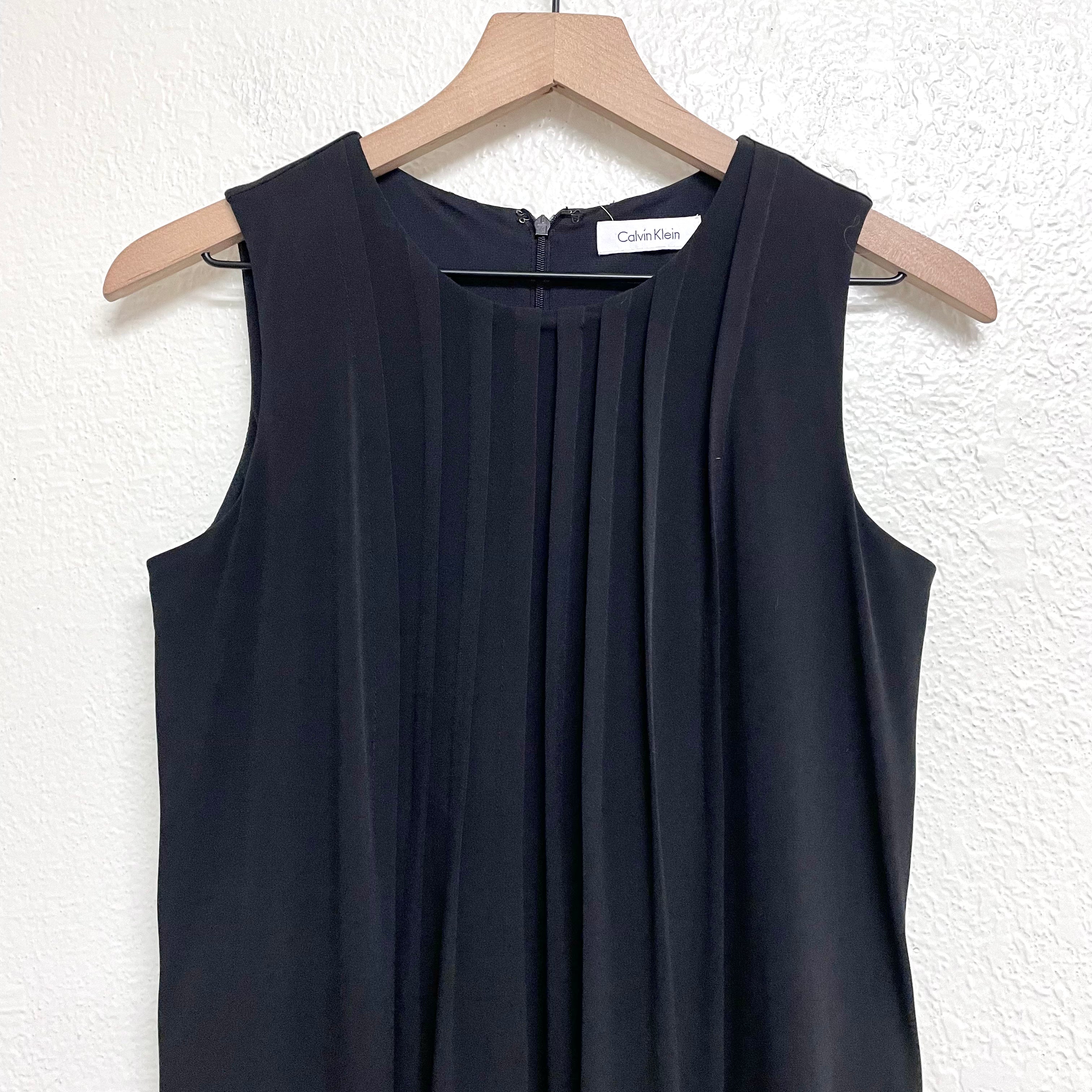 Pleat Front Dress