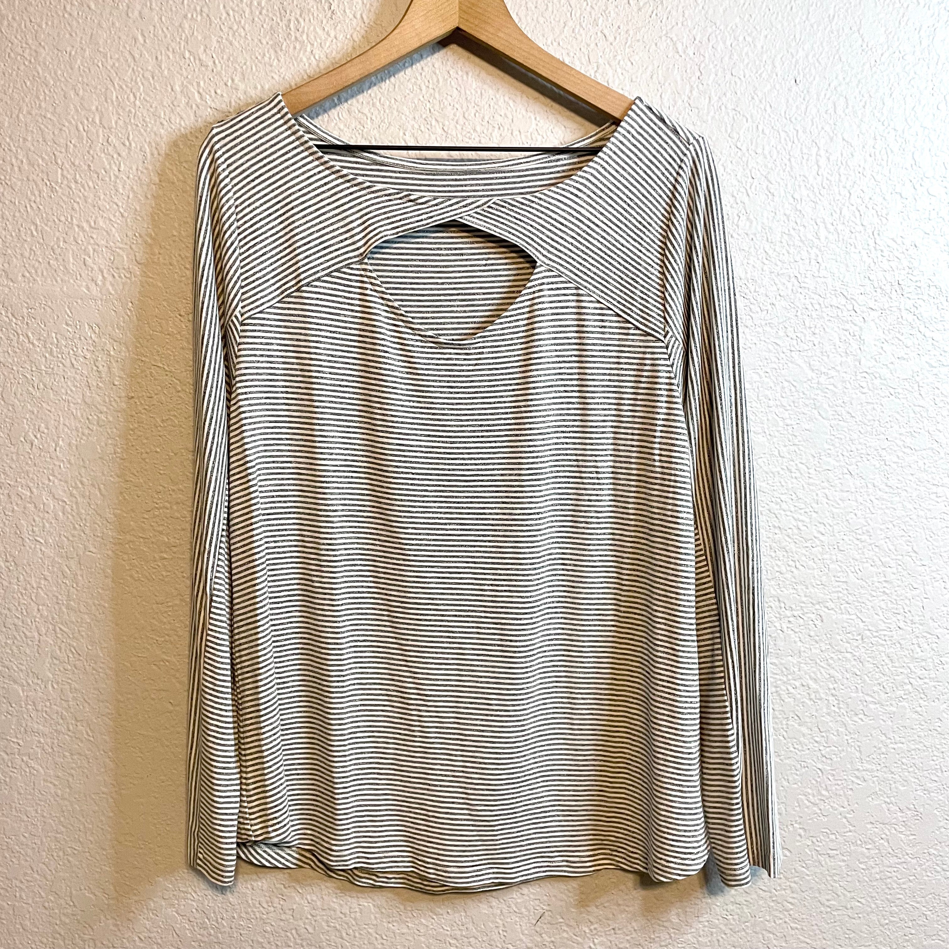 Striped Long Sleeve Top