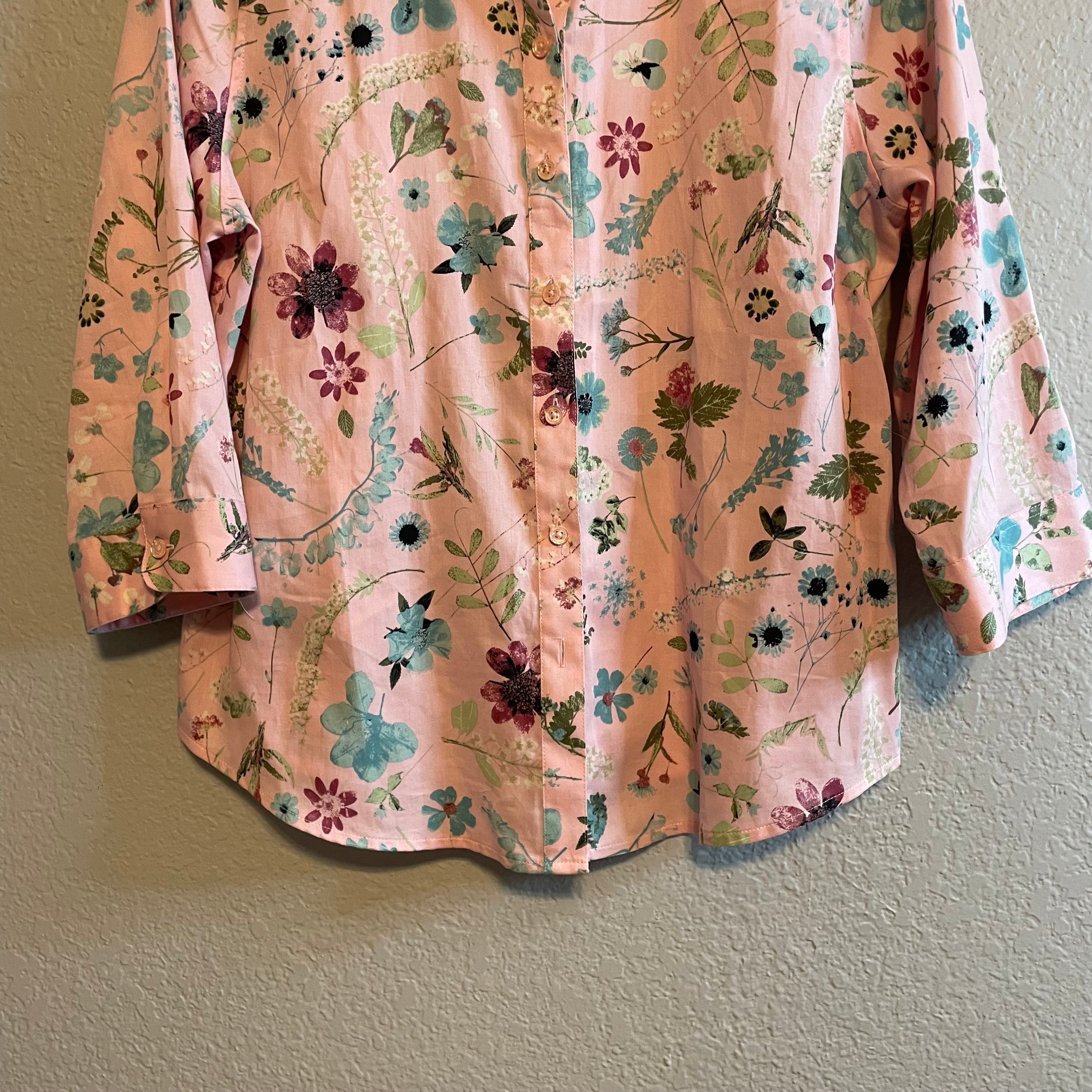 Floral Button Down Shirt