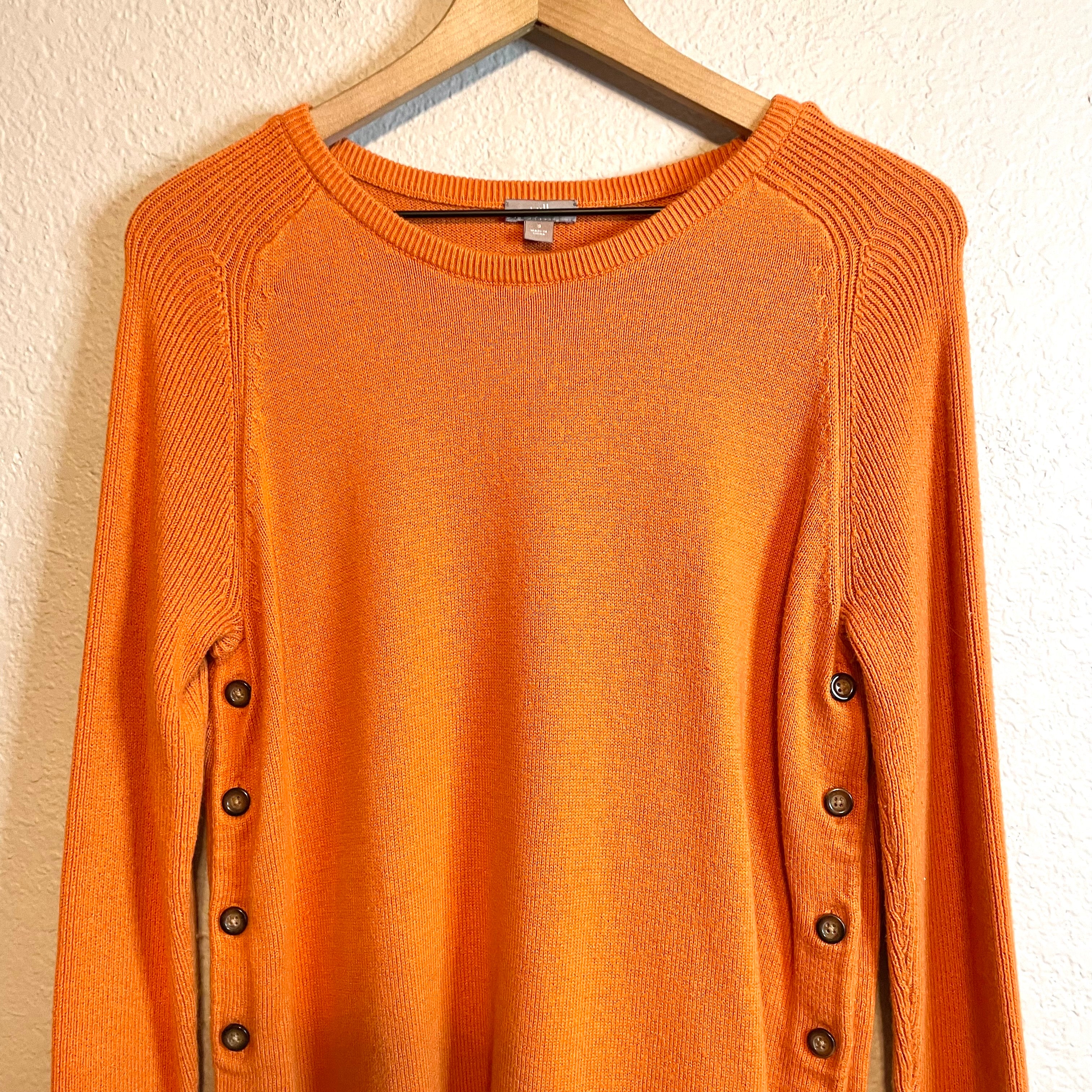 Button Sides Sweater