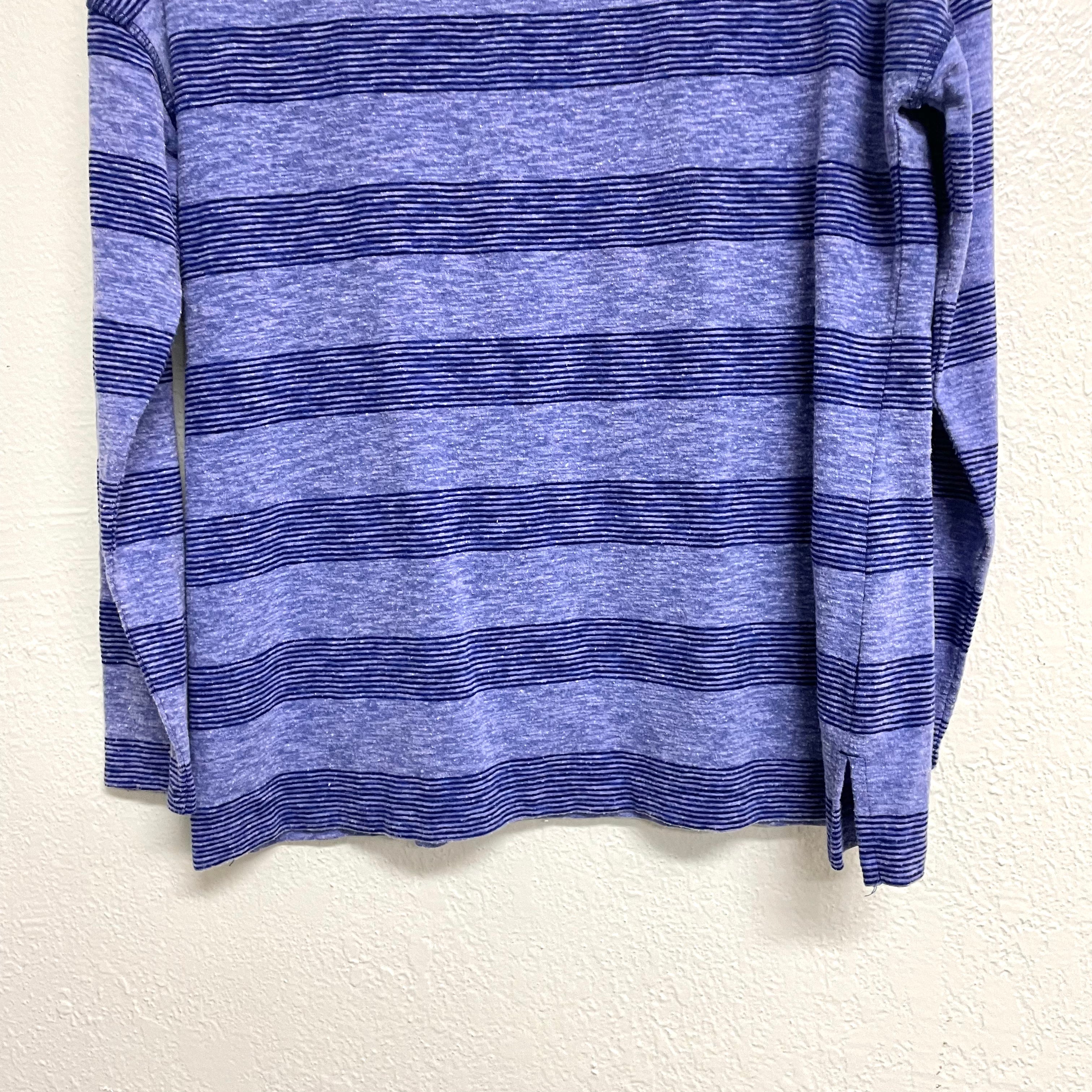 Striped Button Tee