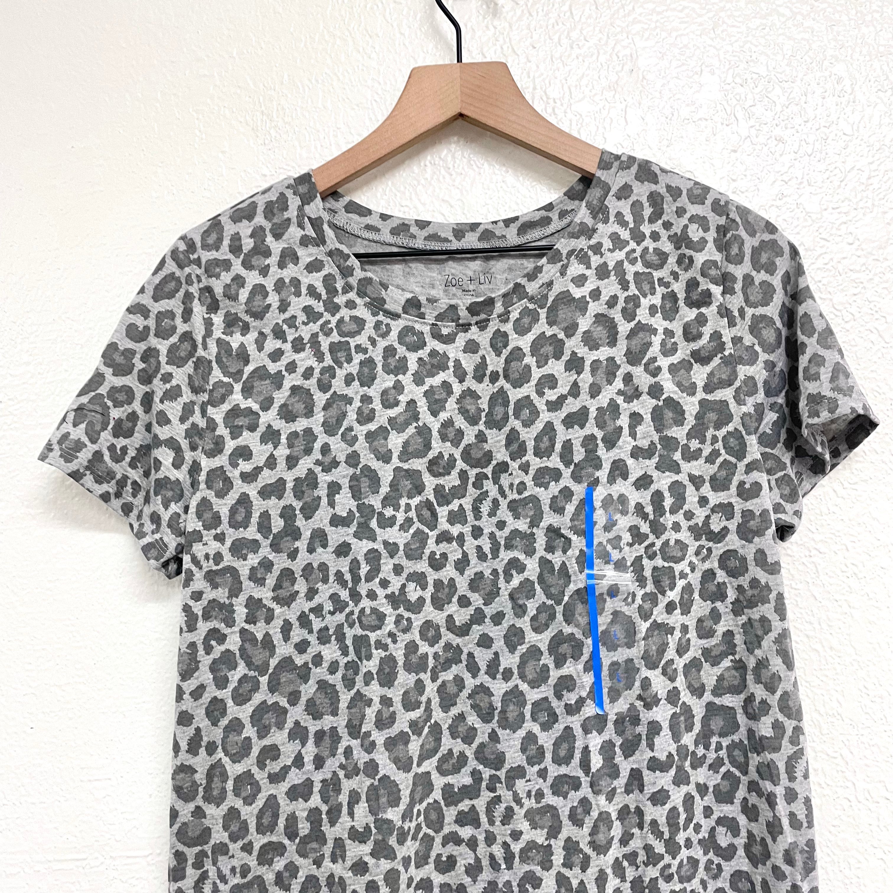 Leopard Print Tee